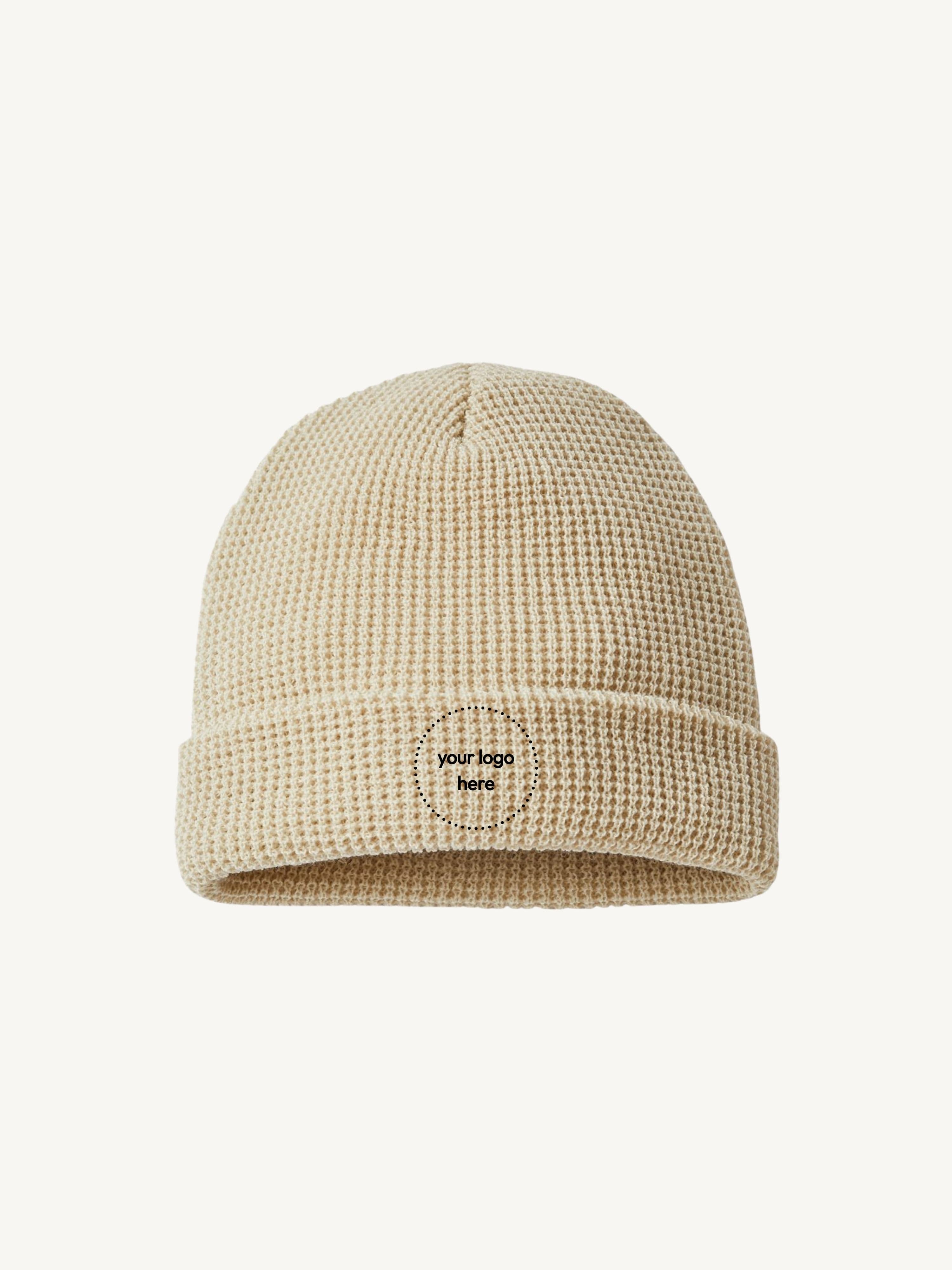 Waffle Cuffed Beanie