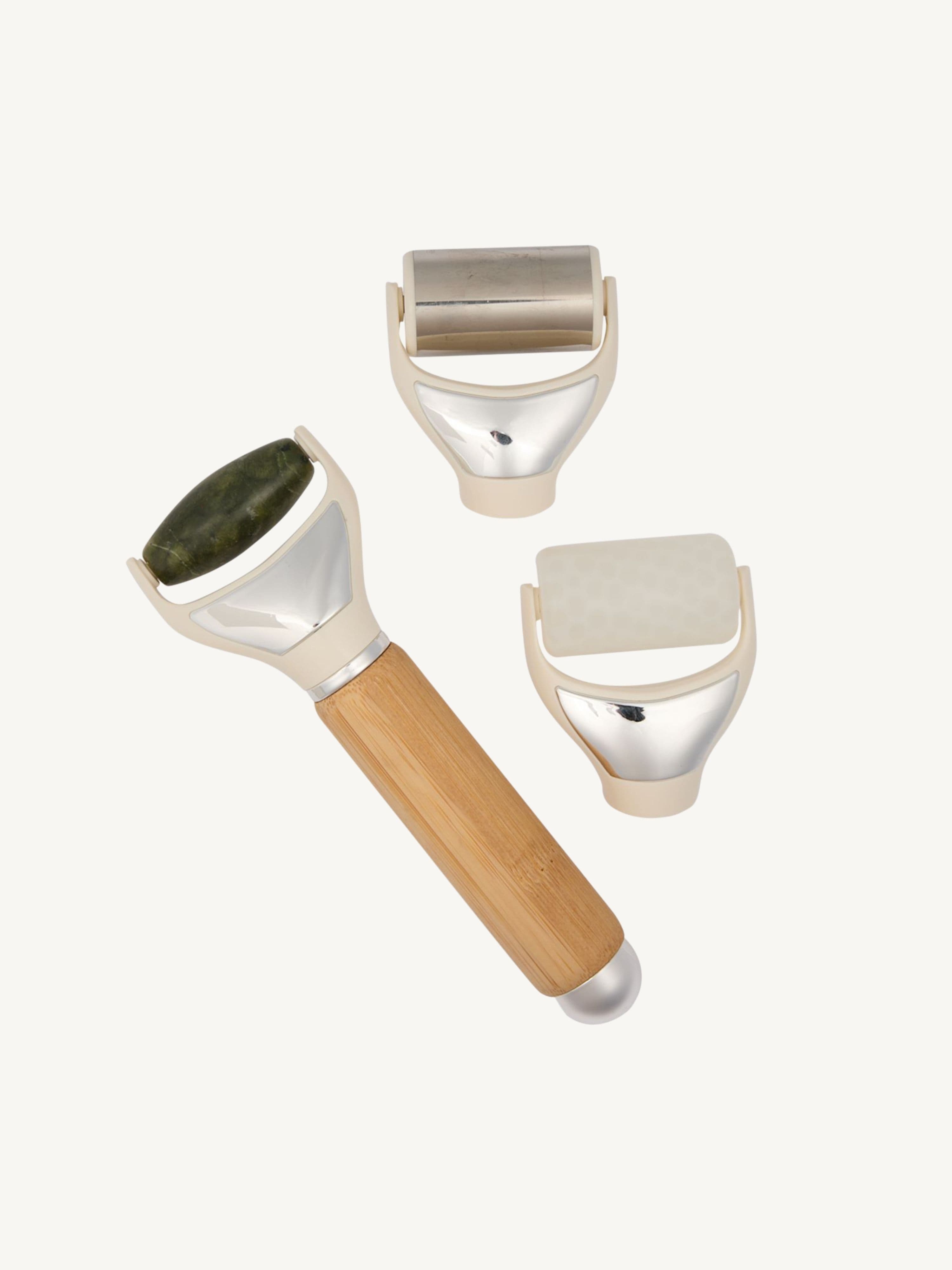 Bamboo Face Roller Set view 2