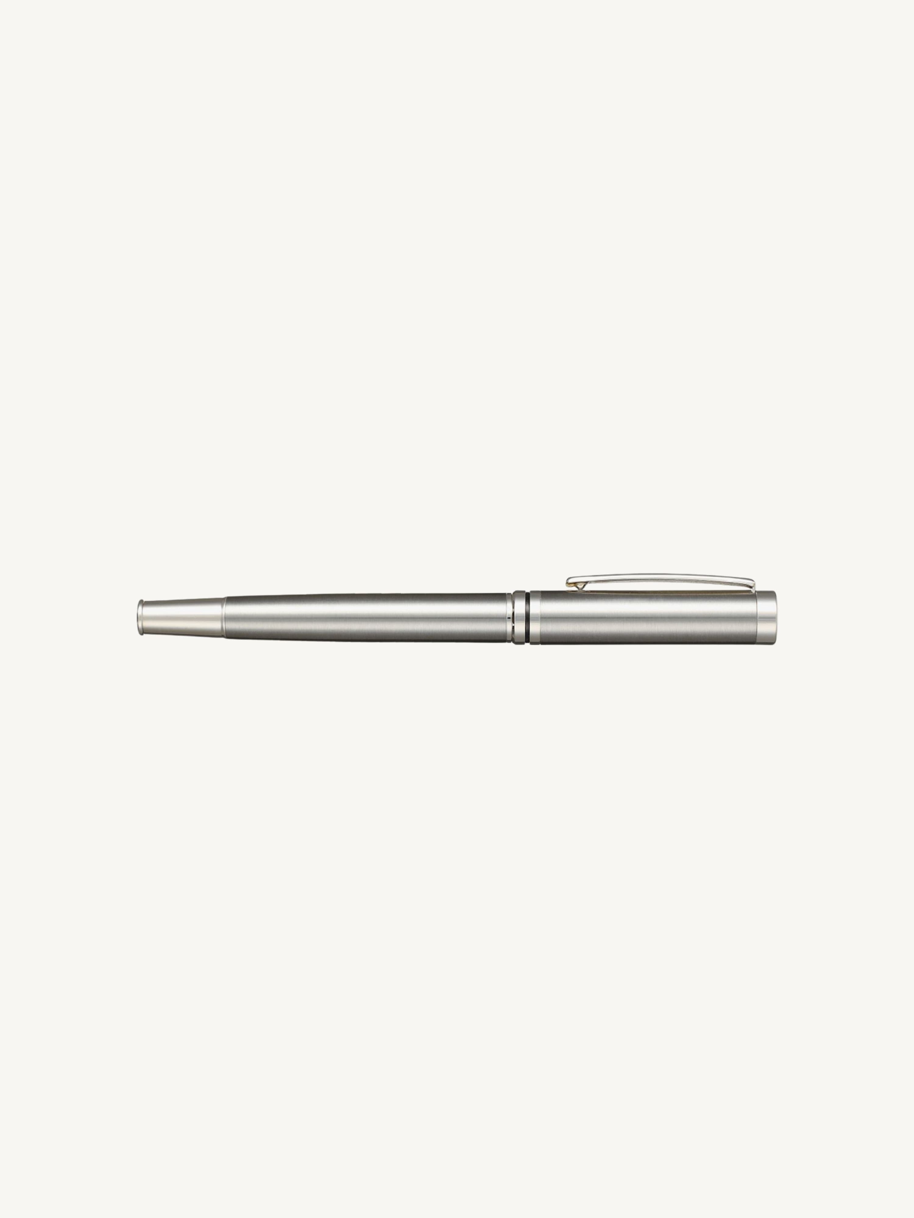 Recycled Stainless Steel Rollerball Pen