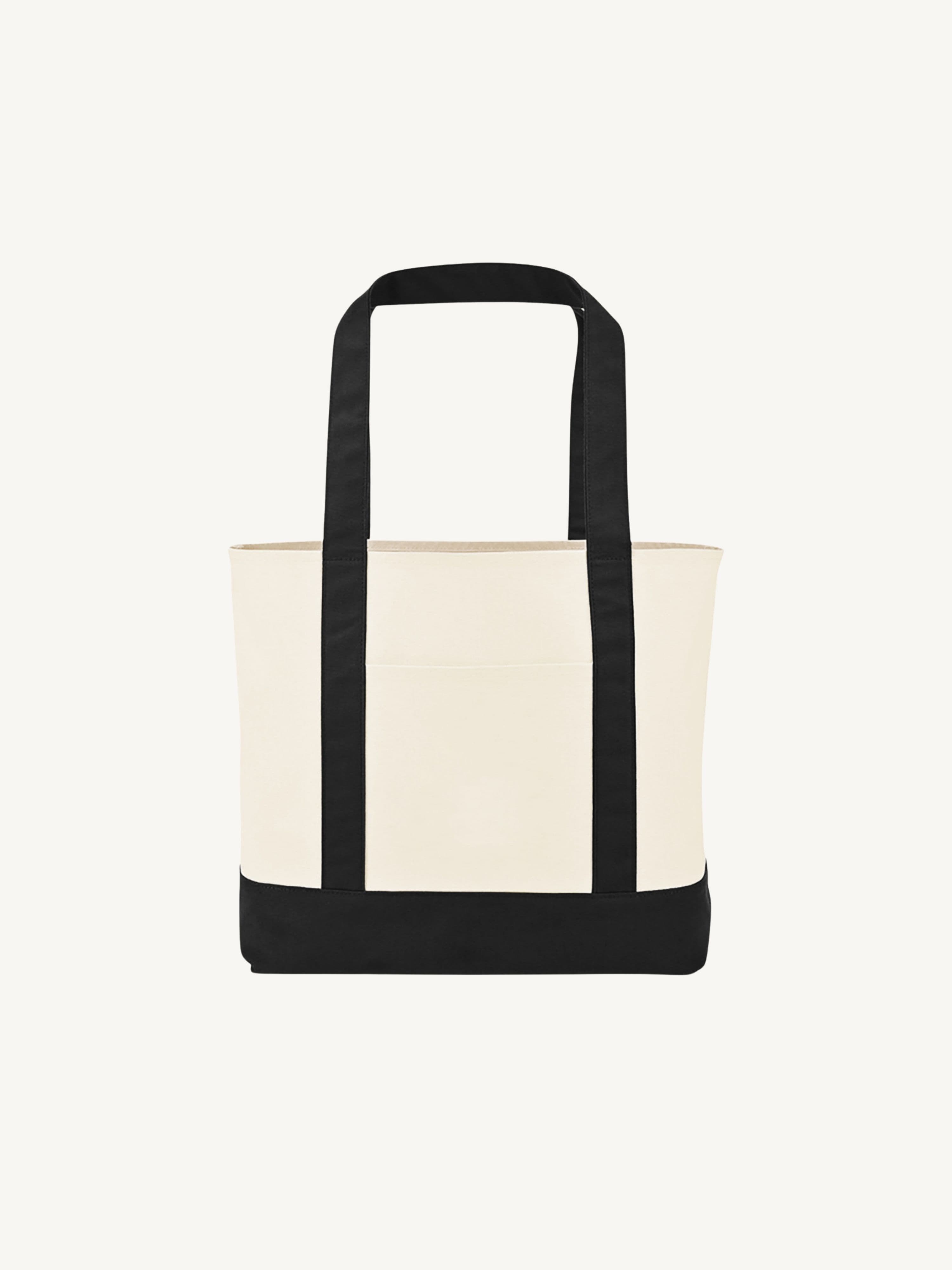 Large Two-Tone Tote