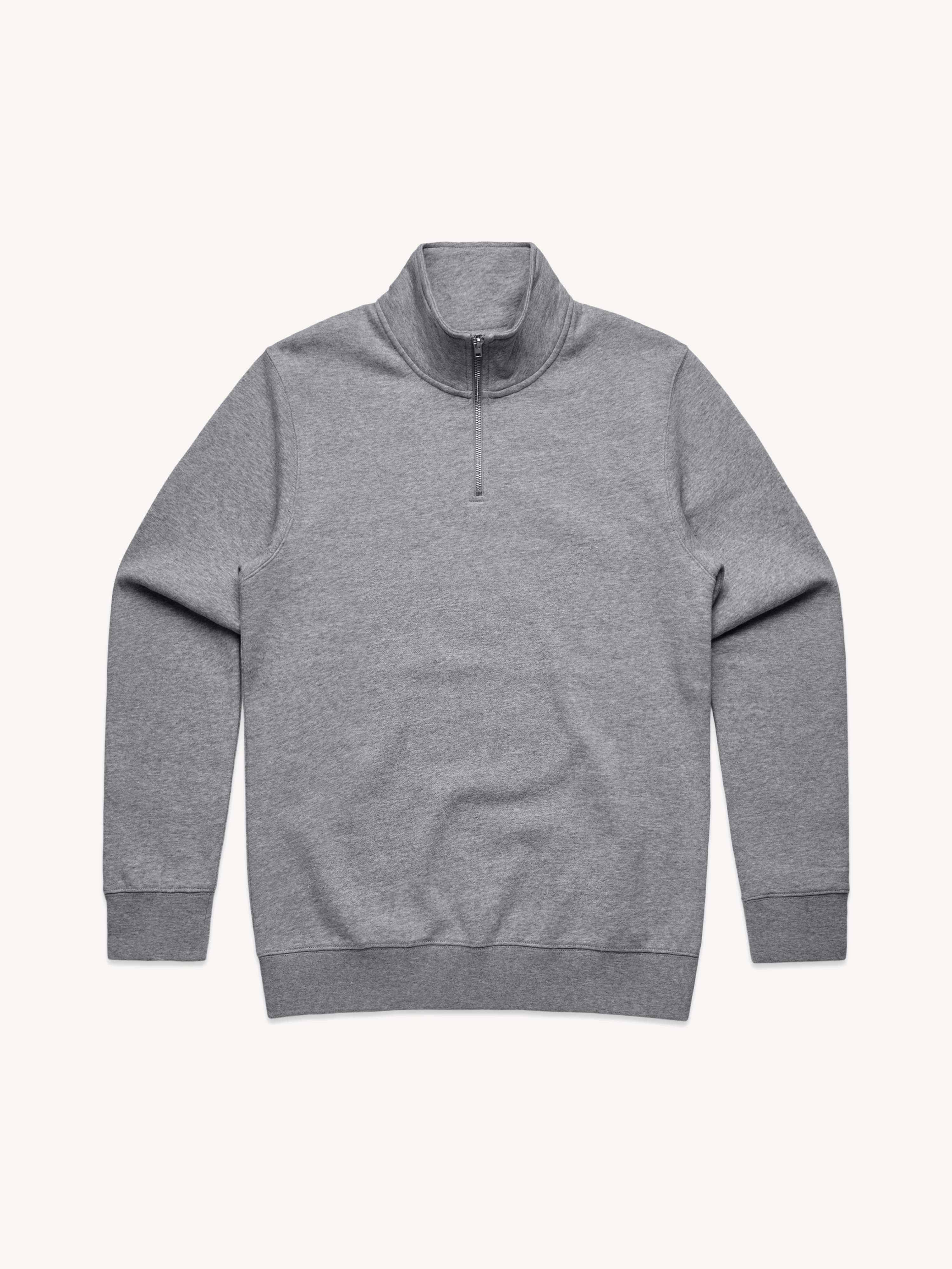 Stencil Half Zip Crew