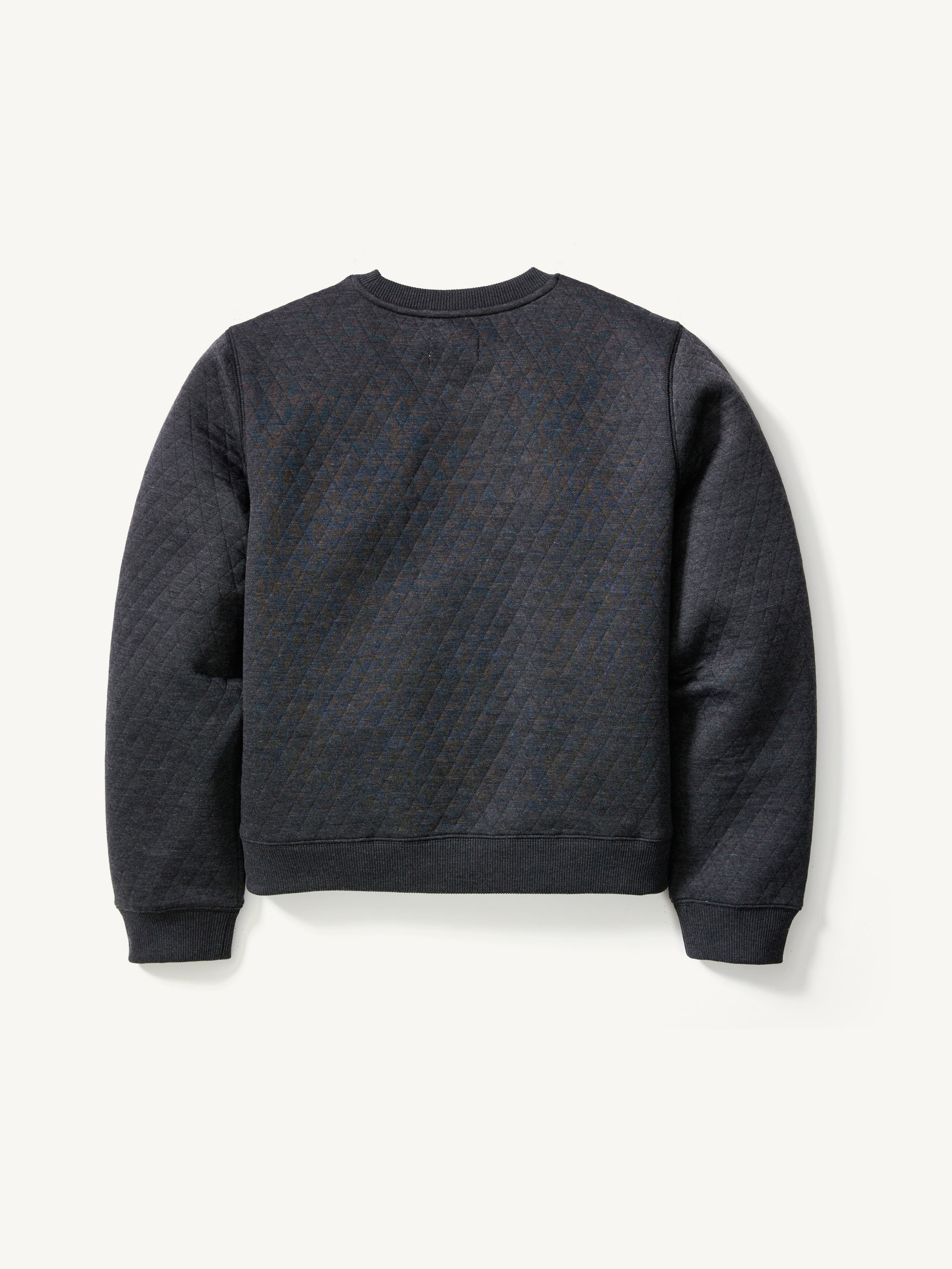 Marine Layer Women's Corbet Quilted Crew Pullover view 2