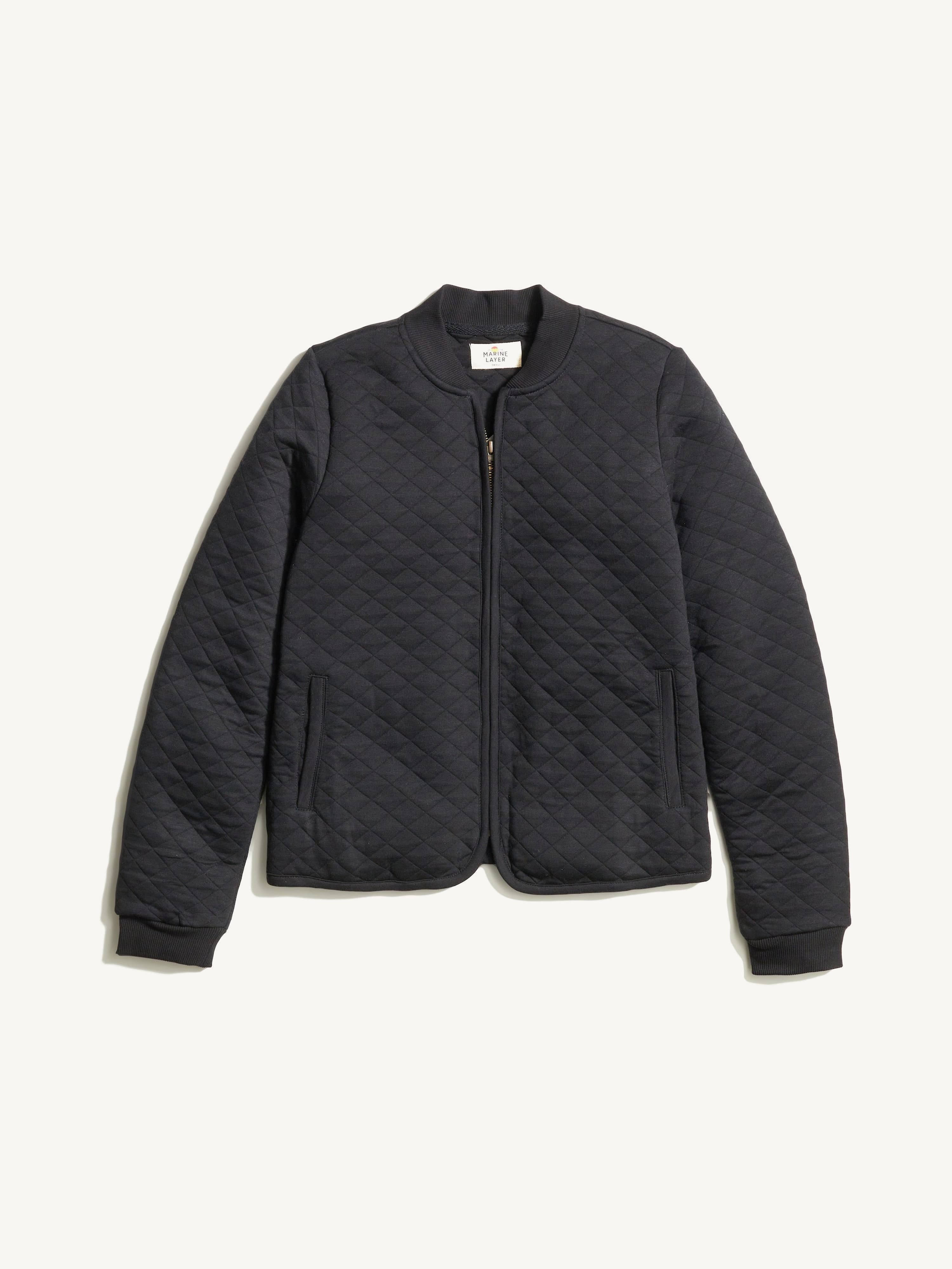 Marine Layer Women's Corbet Full Zip Bomber