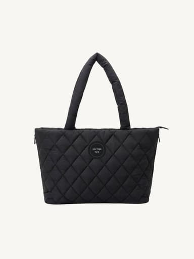 Quilted Laptop Tote