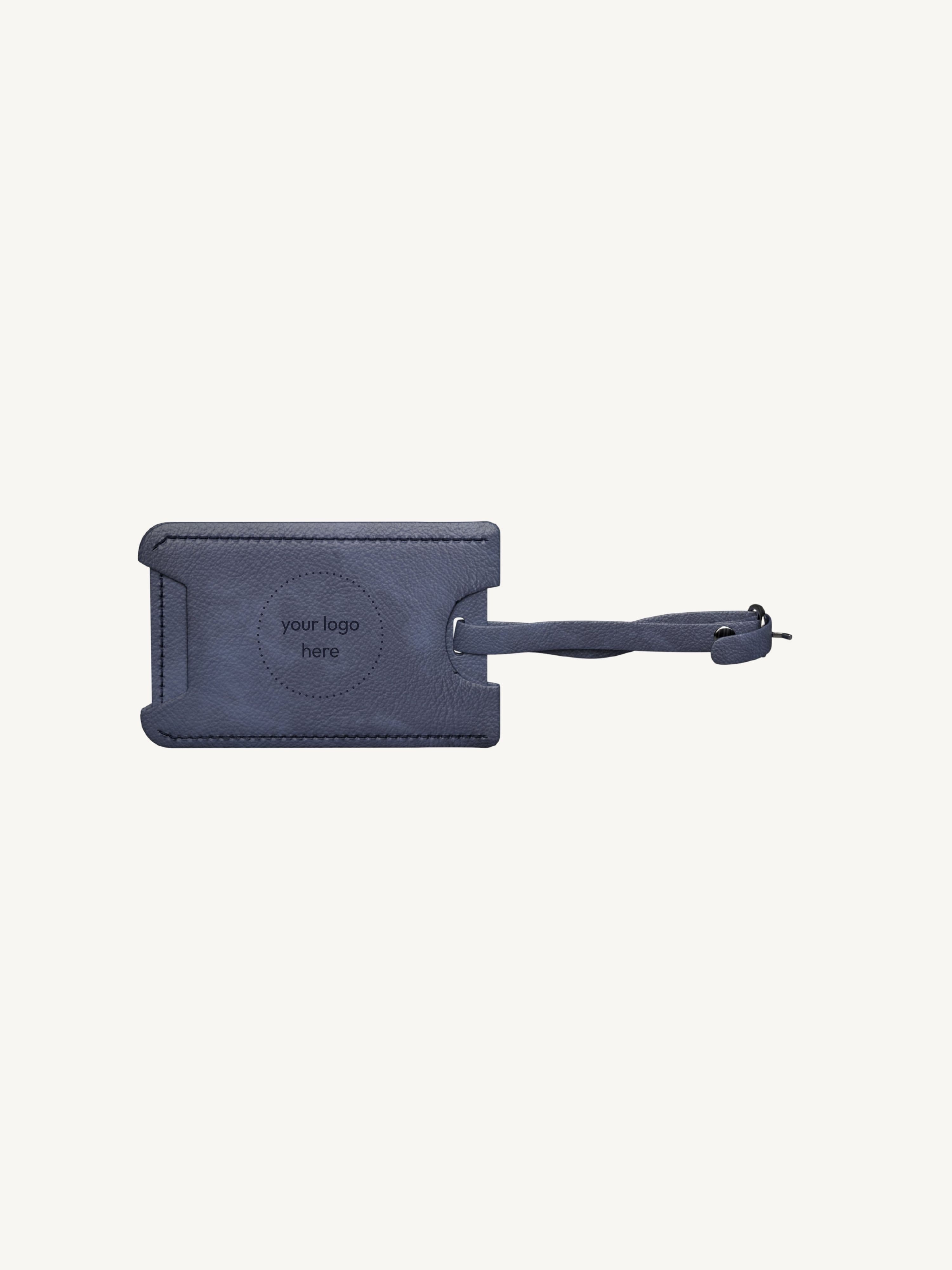 Vegan Leather Luggage Tag