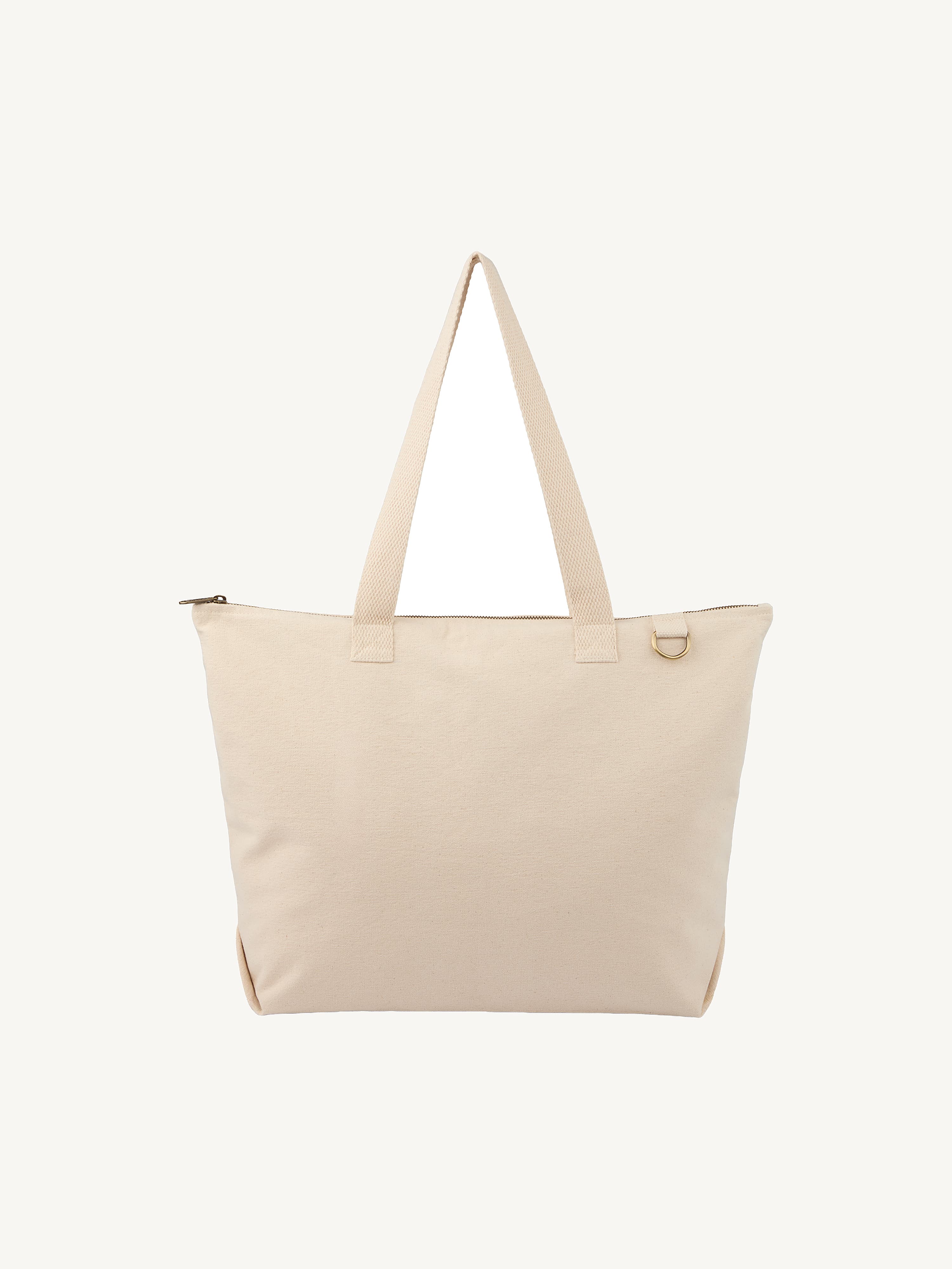 FEED Organic Cotton Zippered Tote