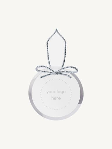 Crystal Round Ornament