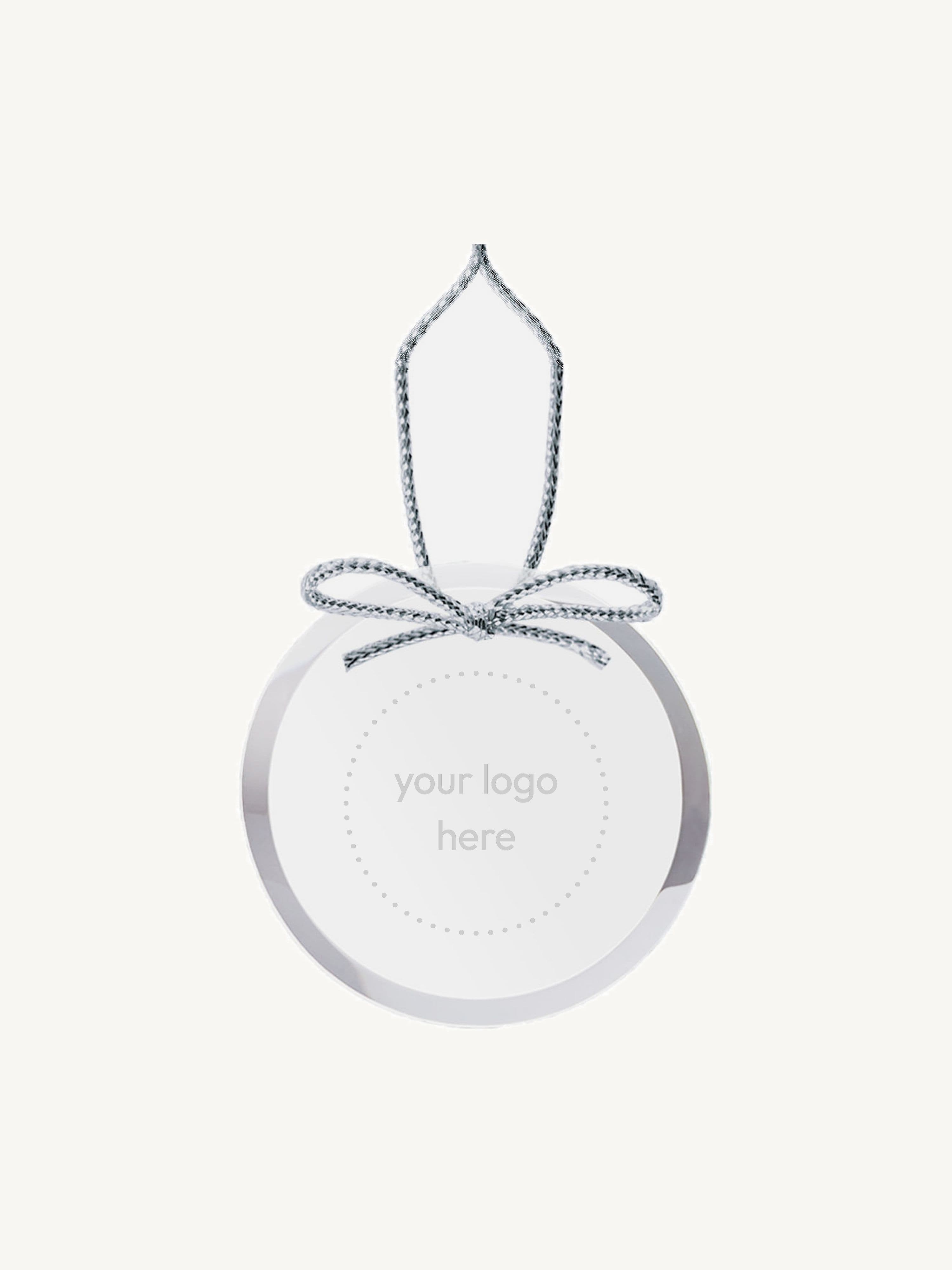 Crystal Round Ornament