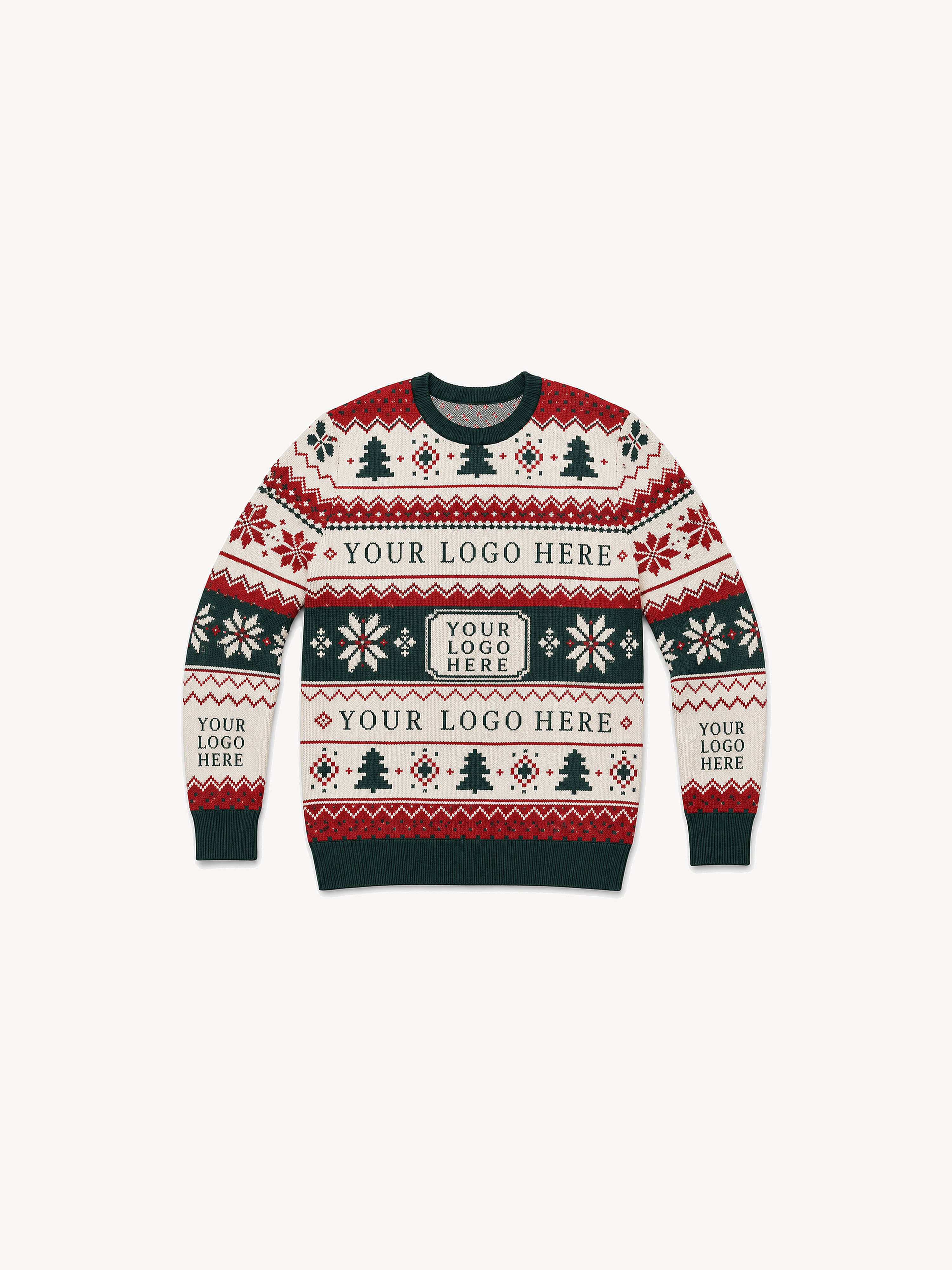 Custom Knit Holiday Sweater