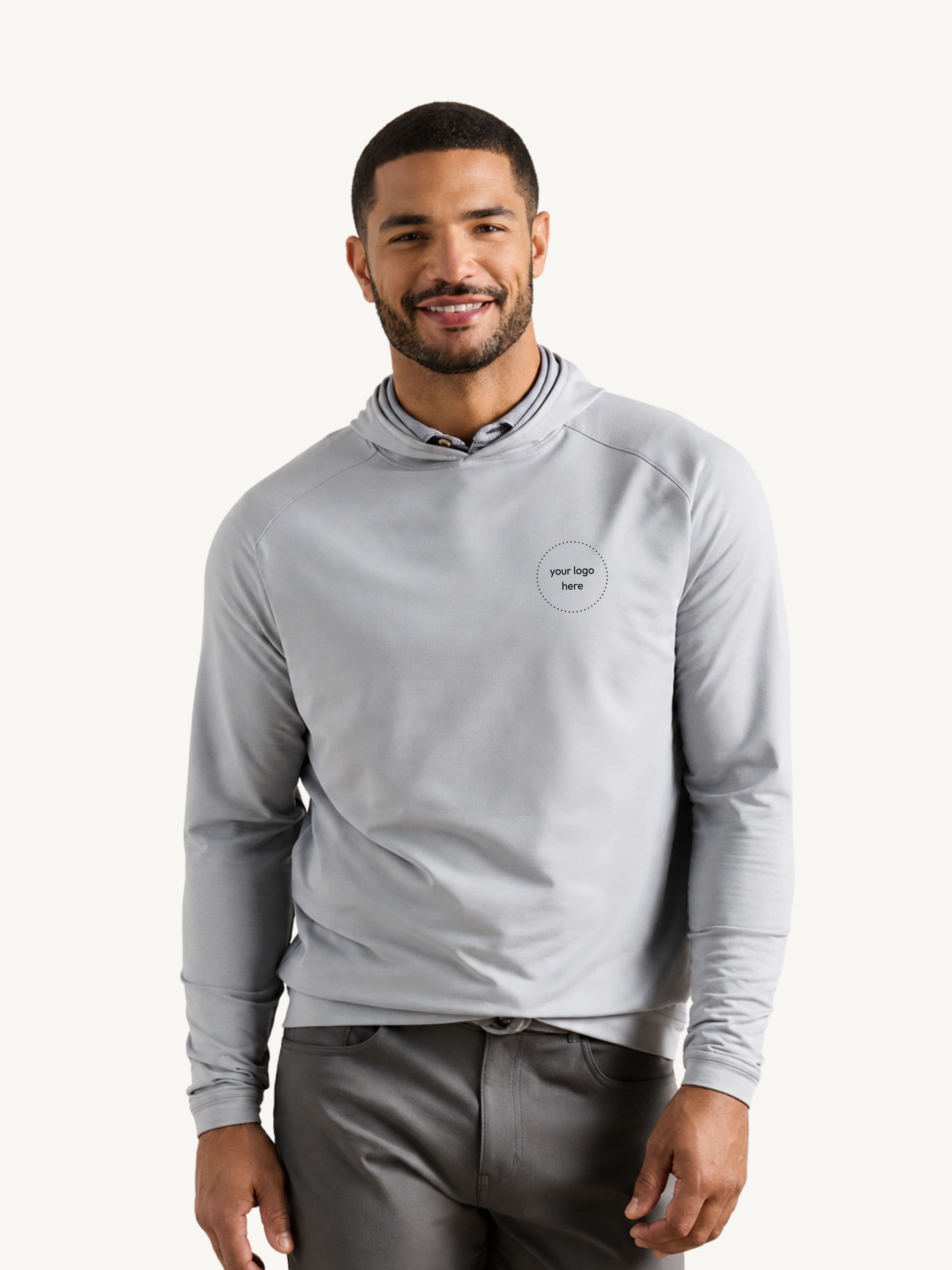 Peter Millar Men's Pine Performance Hoodie