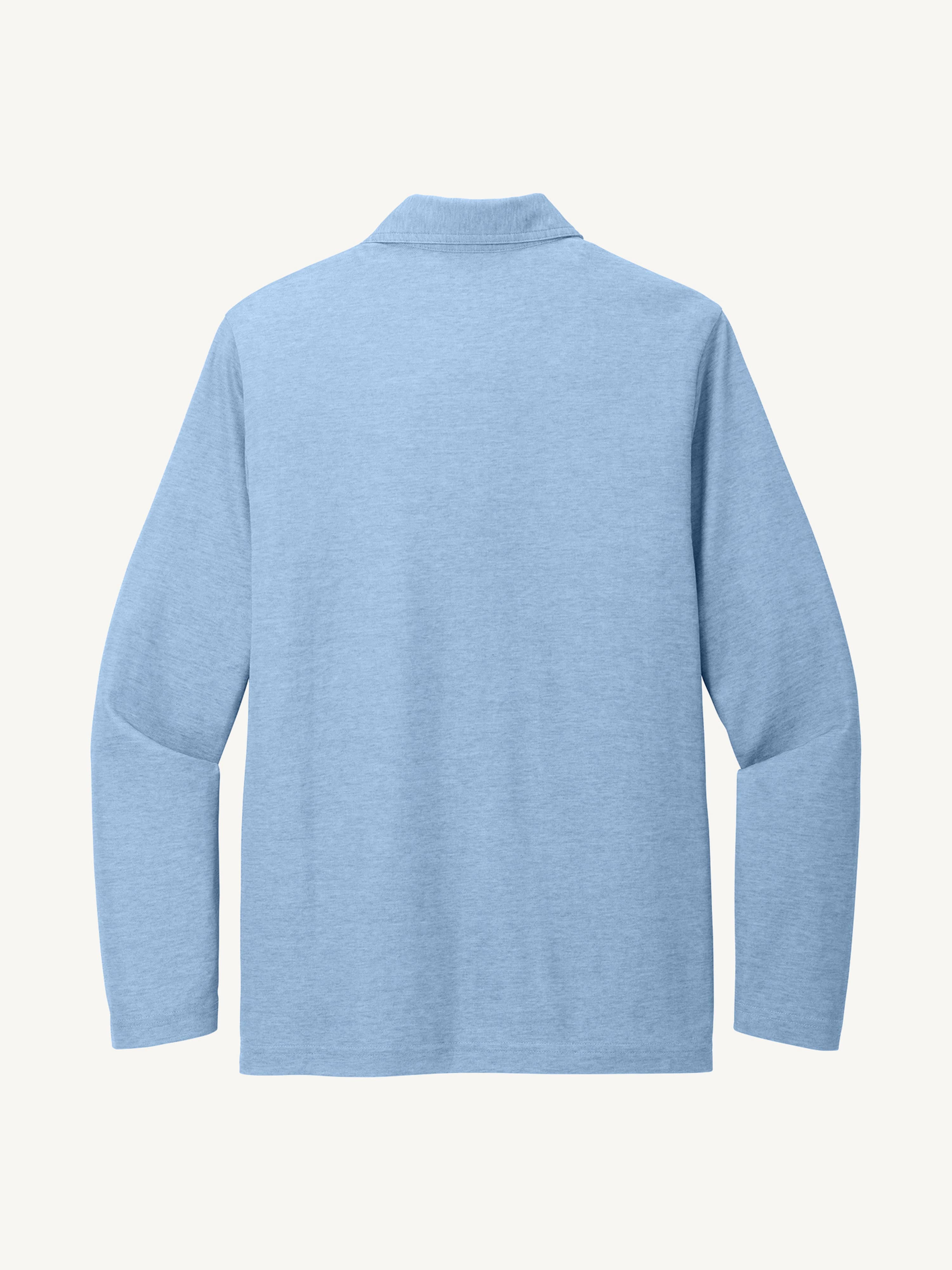 TravisMathew Oceanside Heather Long Sleeve Polo view 2