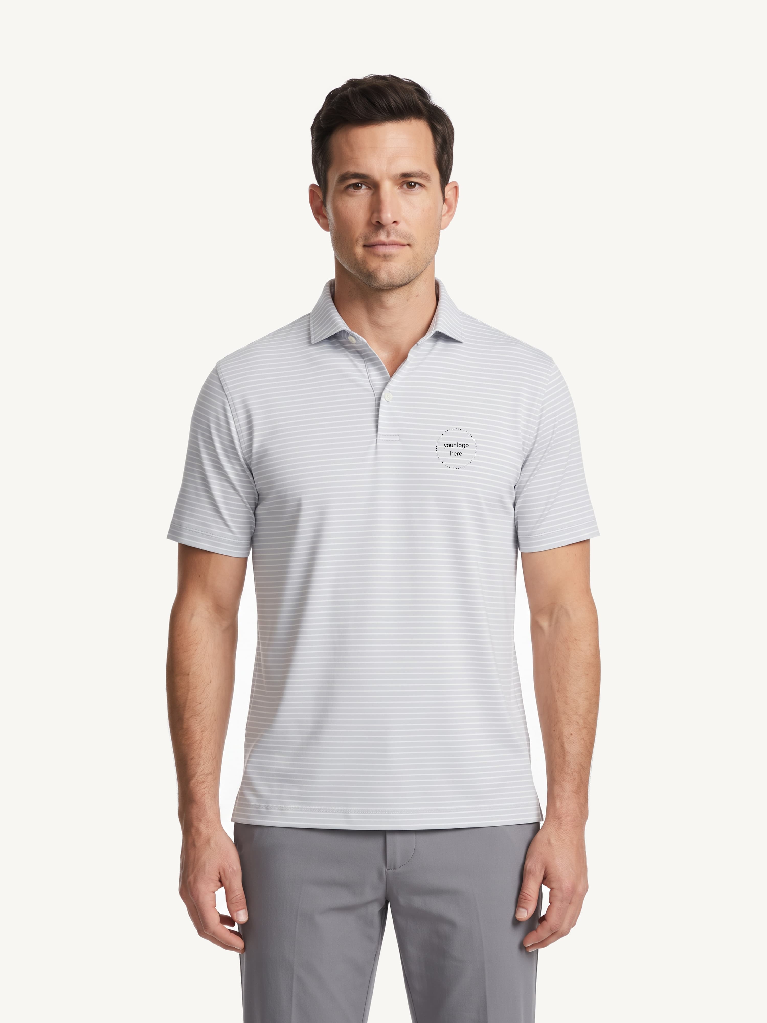 Johnnie-O Men's Beau Striped Polo