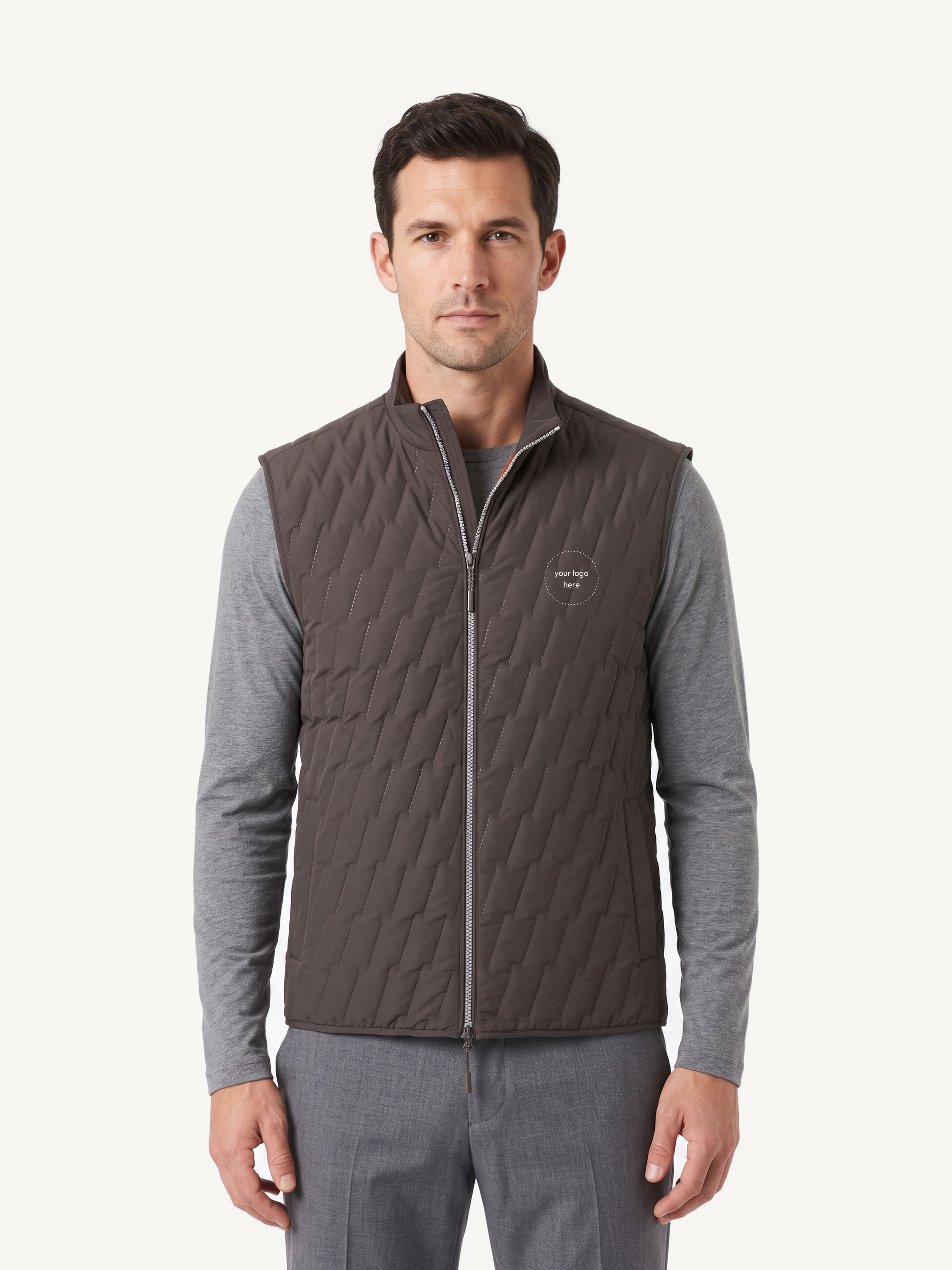 Johnnie-O Men's Belfry Quilted Vest