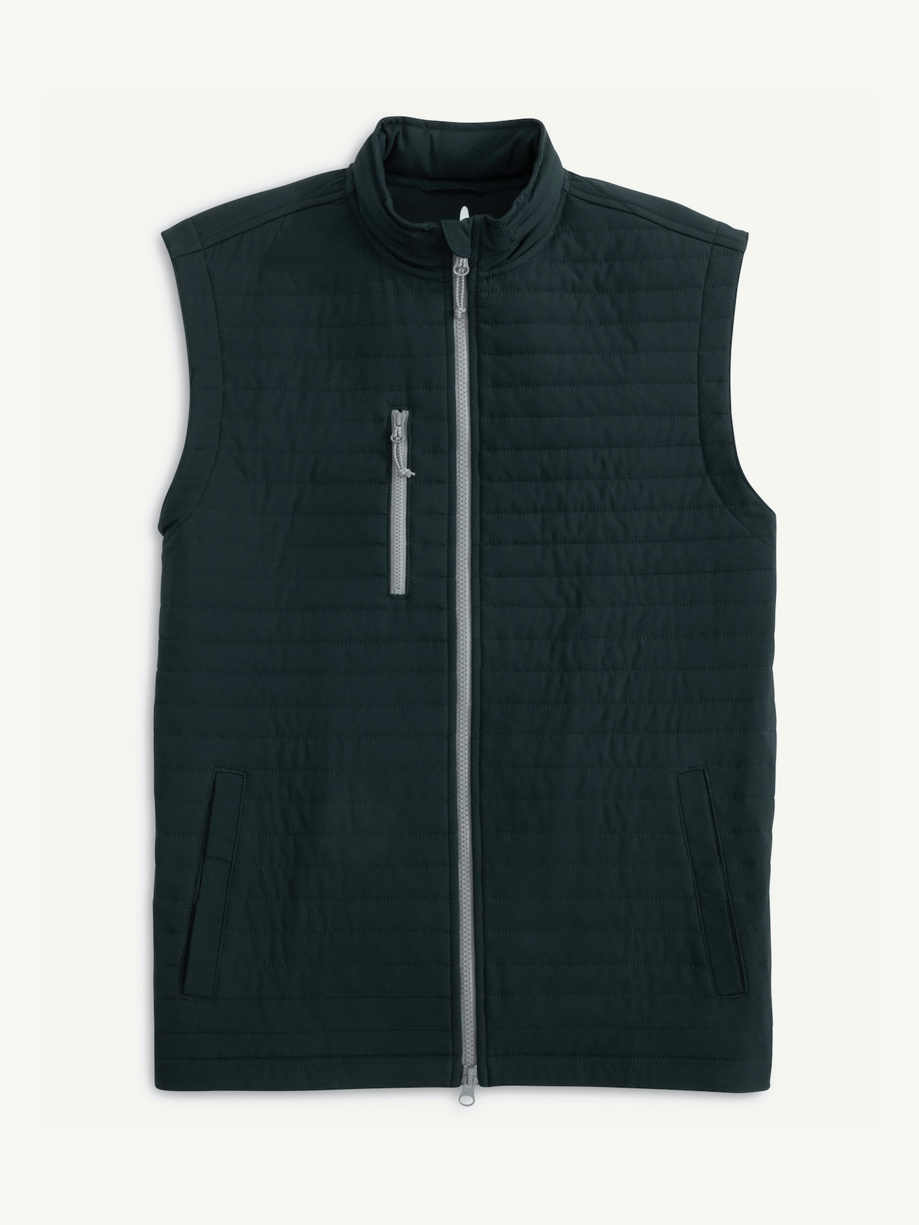 Johnnie-O Men's Crosswind Hooded Vest view 1