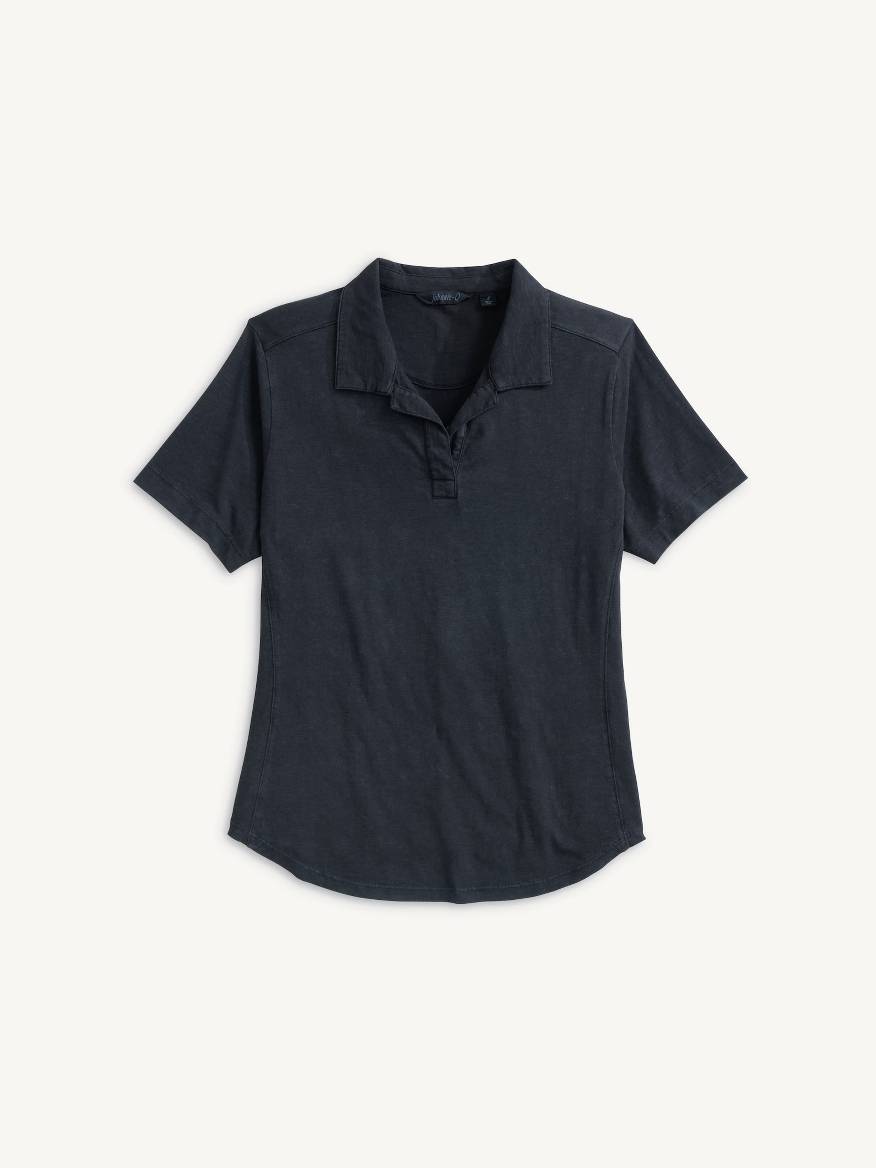 Johnnie-O Women's Coastal Wash V-Neck Polo view 1