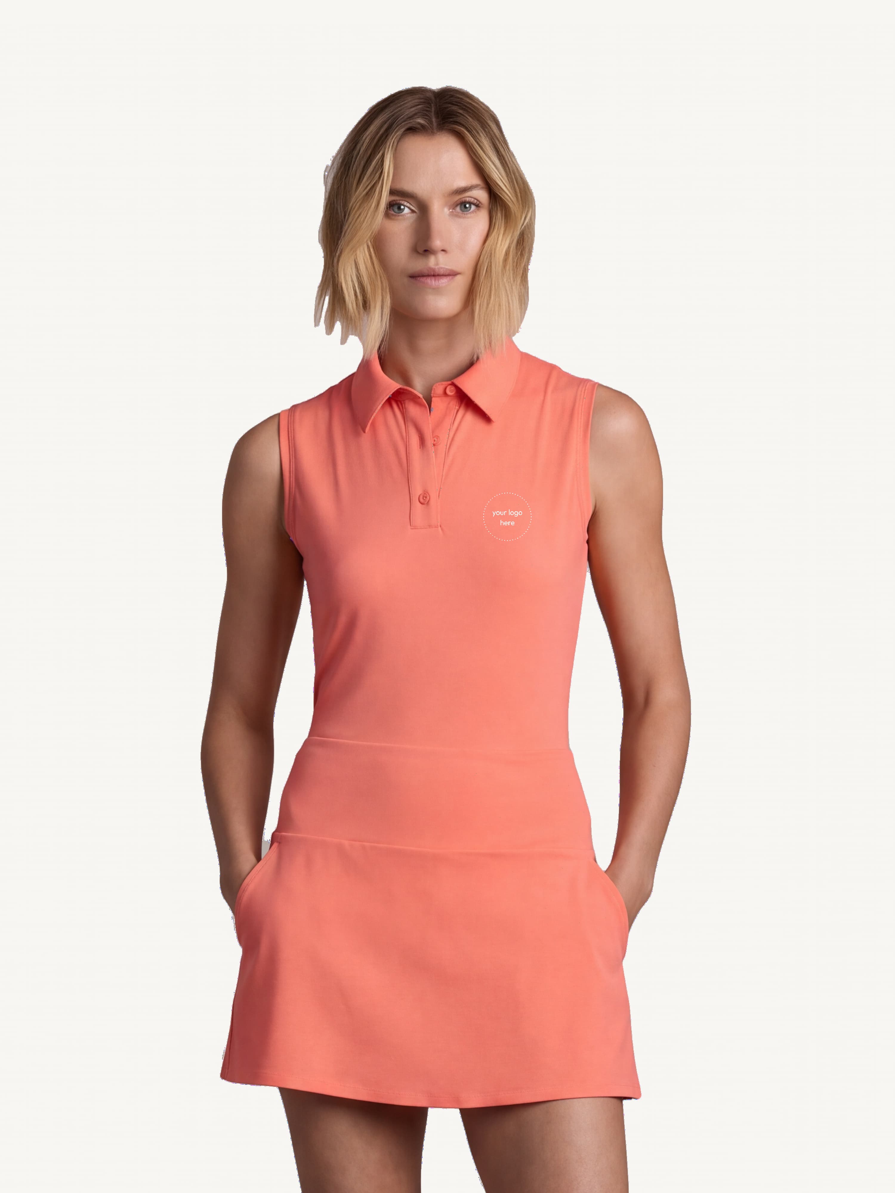 Rhone Women's Course To Court Sleeveless Polo