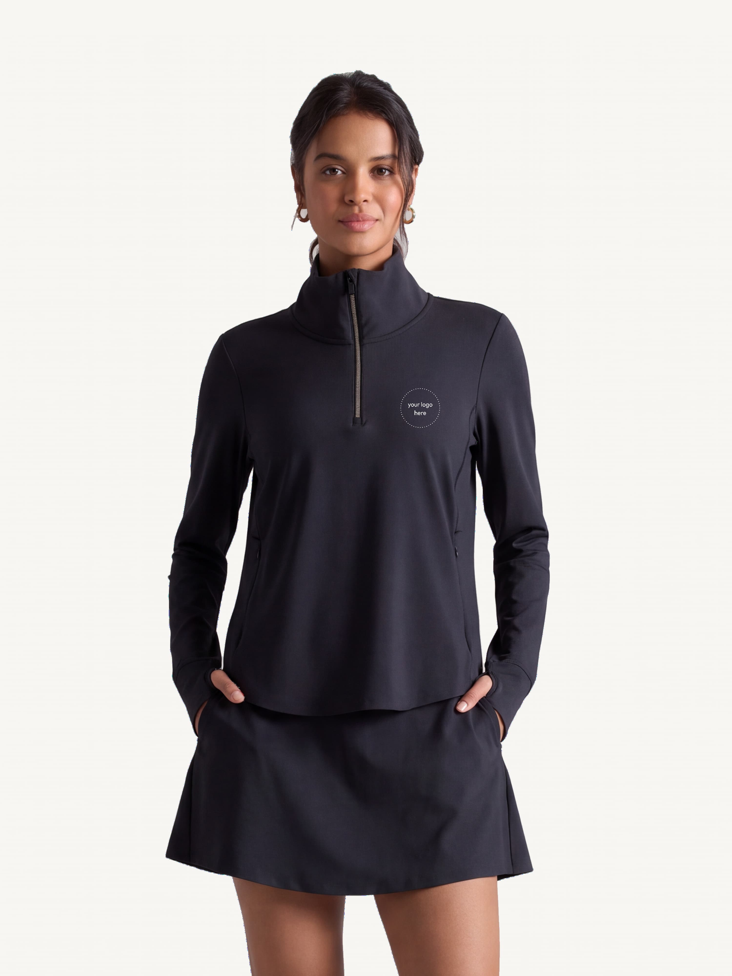 Rhone Women's Course To Court Quarter-Zip