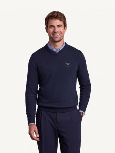 Rhone Men's Commuter V-Neck Sweater