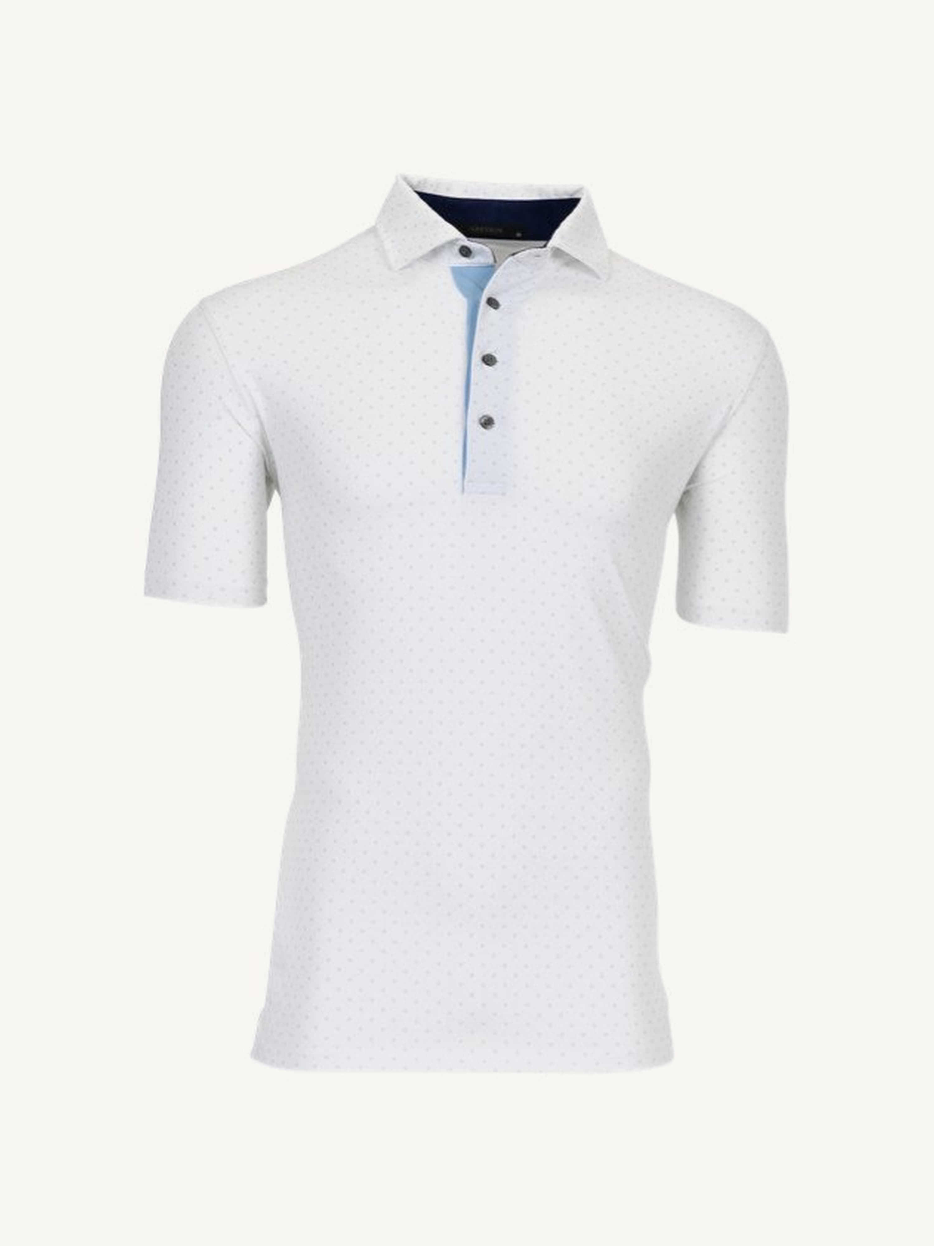 Greyson Men's Pack Dot Short Sleeve Polo view 3