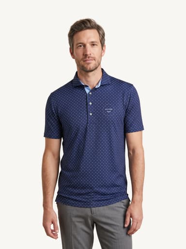Greyson Men's Pack Dot Short Sleeve Polo