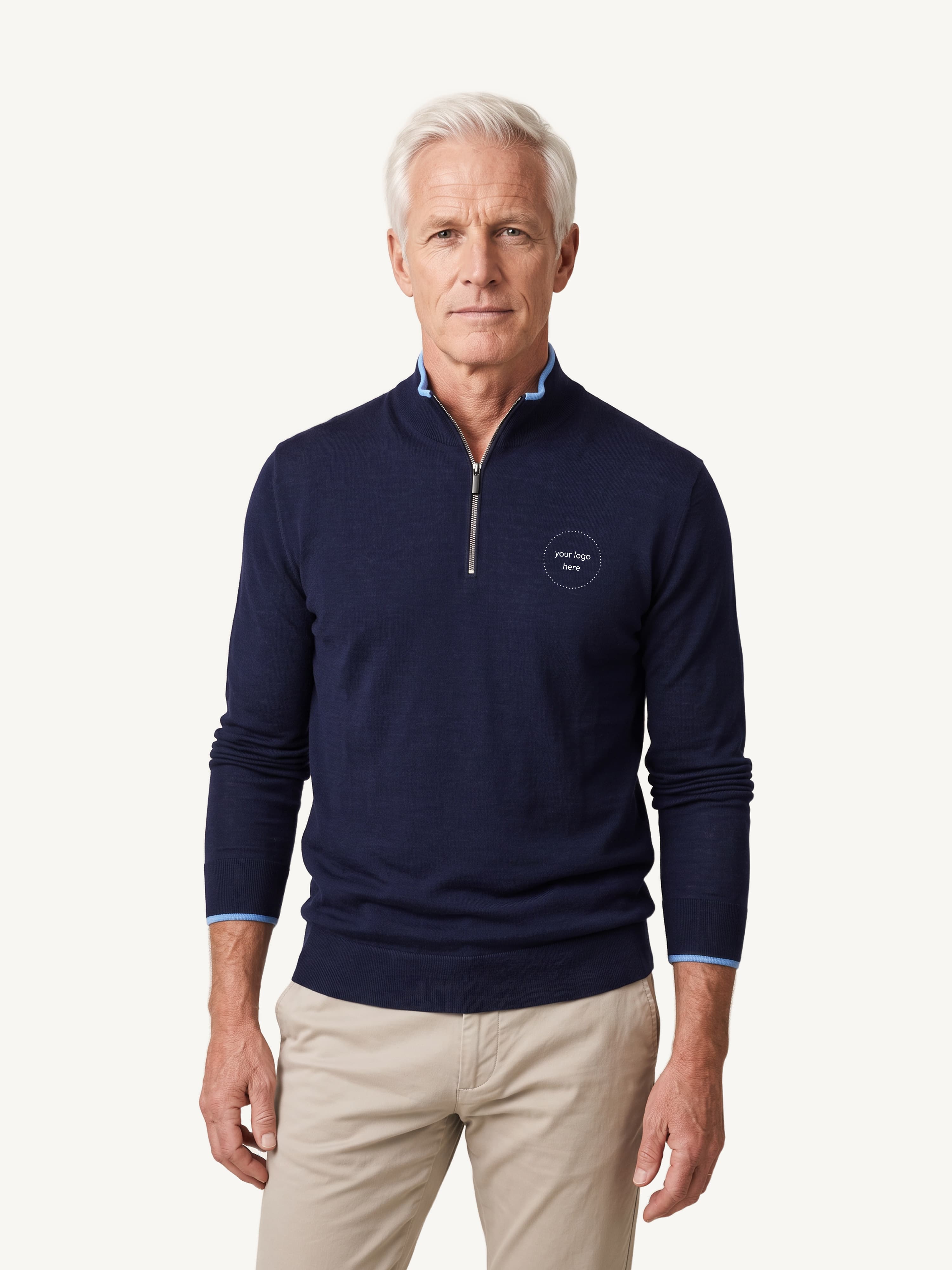 Greyson Men's Saratoga Quarter-Zip Sweater