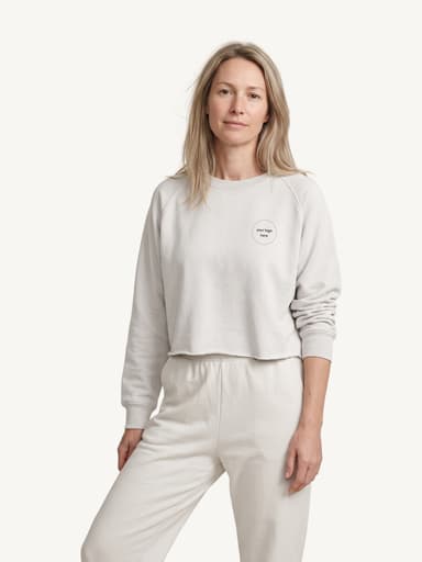 Greyson Women's Aspen Cropped Crewneck