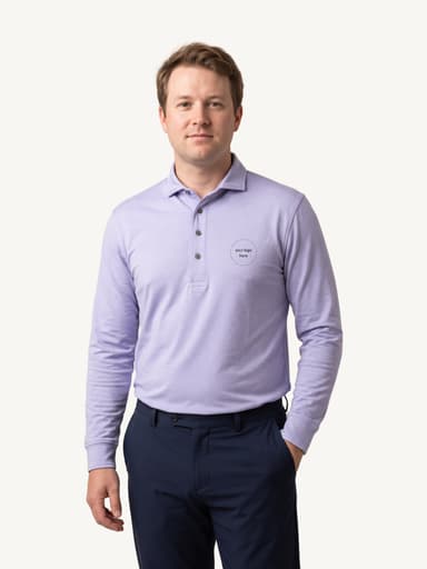 Greyson Men's Omaha Long Sleeve Polo