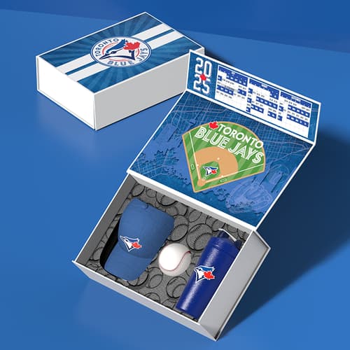 Toronto Blue Jays branded gift box