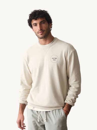 Marine Layer Men's Cloud 9 Fleece Relaxed Crewneck