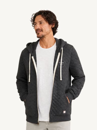 Marine Layer Men's Corbet Full Zip Hoodie