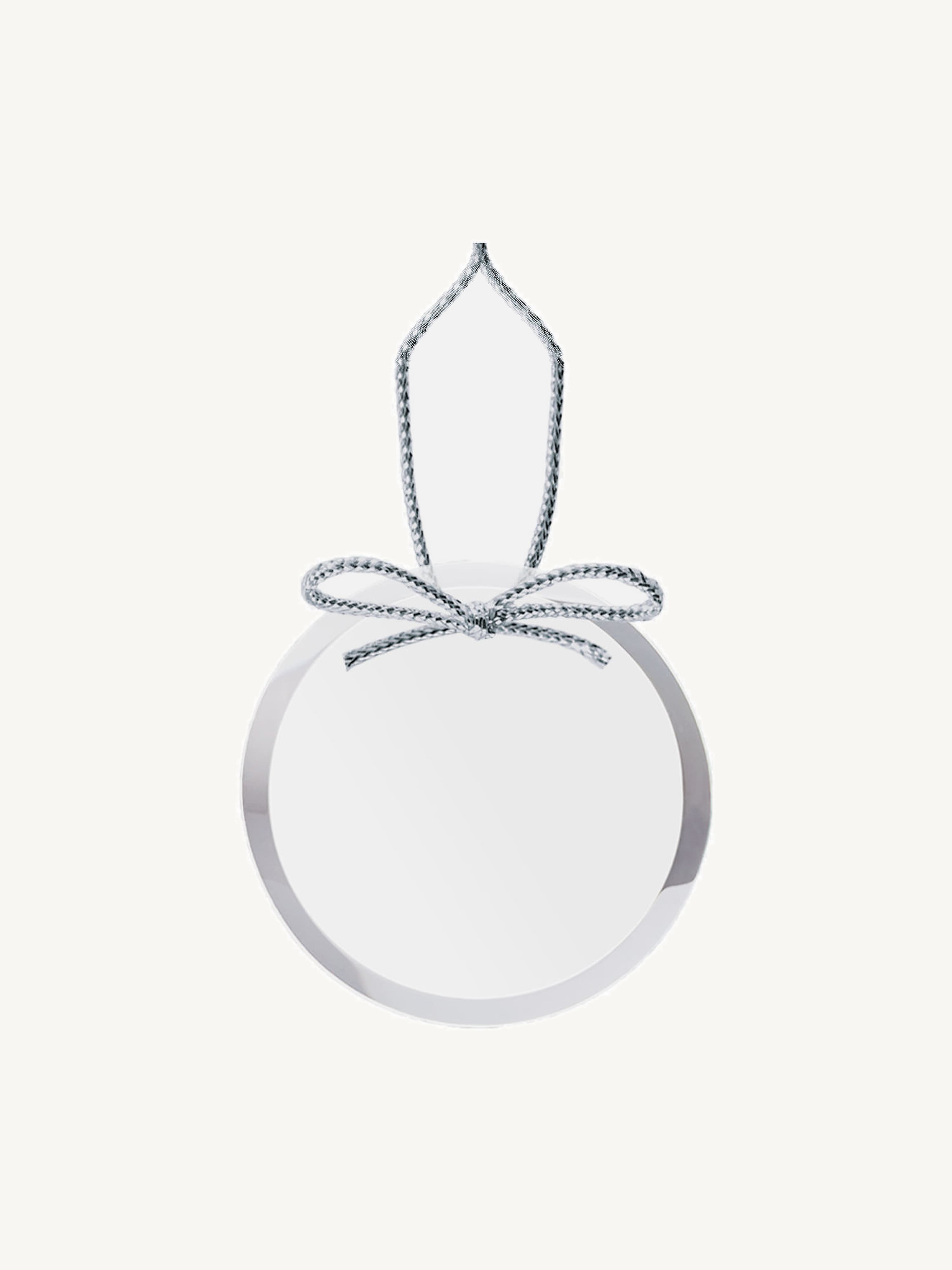 Crystal Round Ornament
