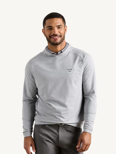 Peter Millar Men's Pine Performance Hoodie