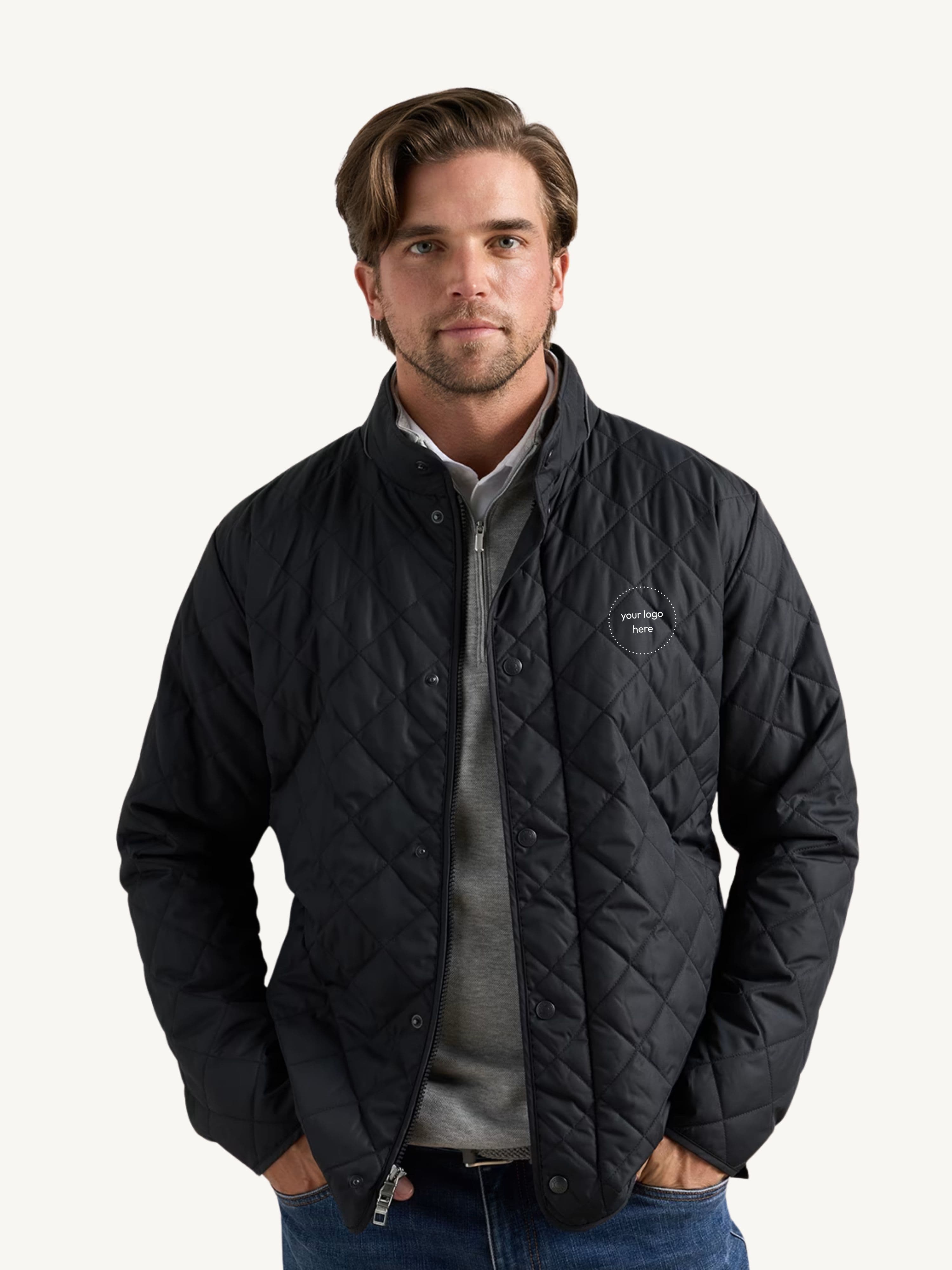 Peter Millar Men's Suffolk Quilted Coat