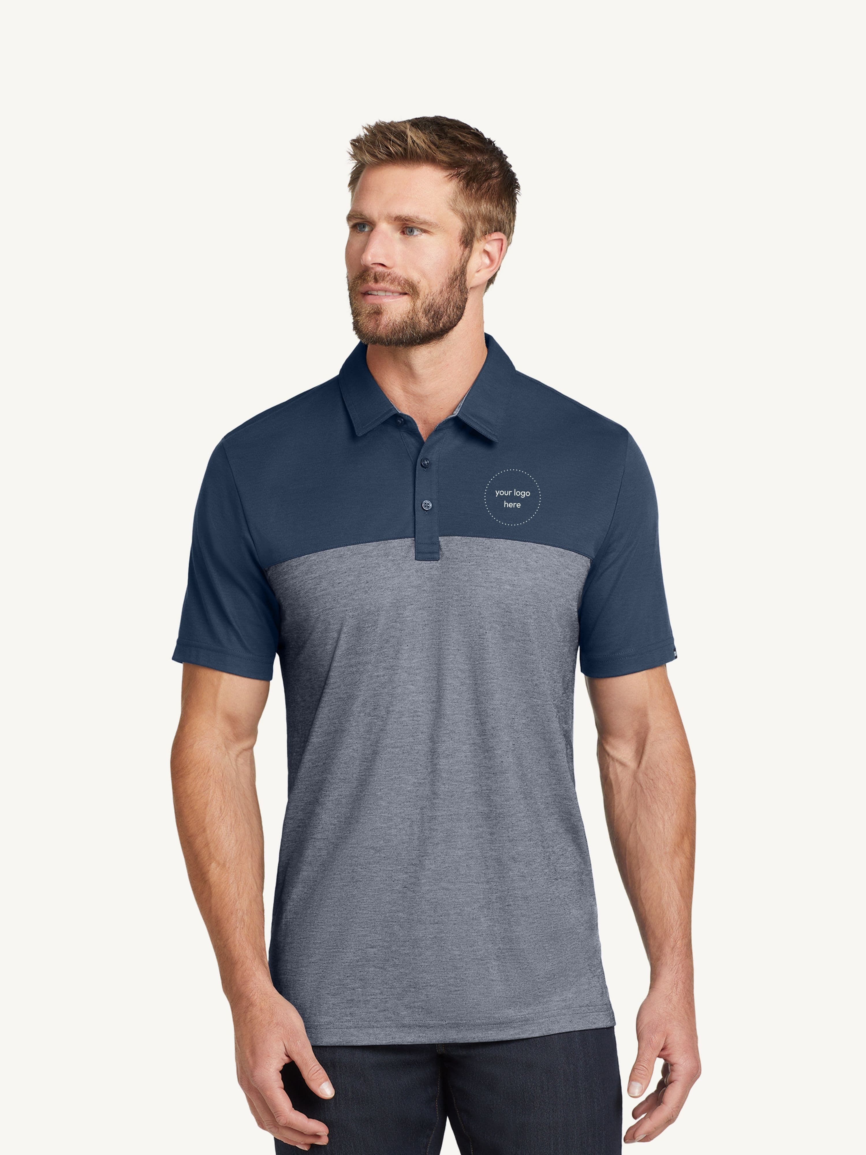TravisMathew Oceanside Blocked Polo