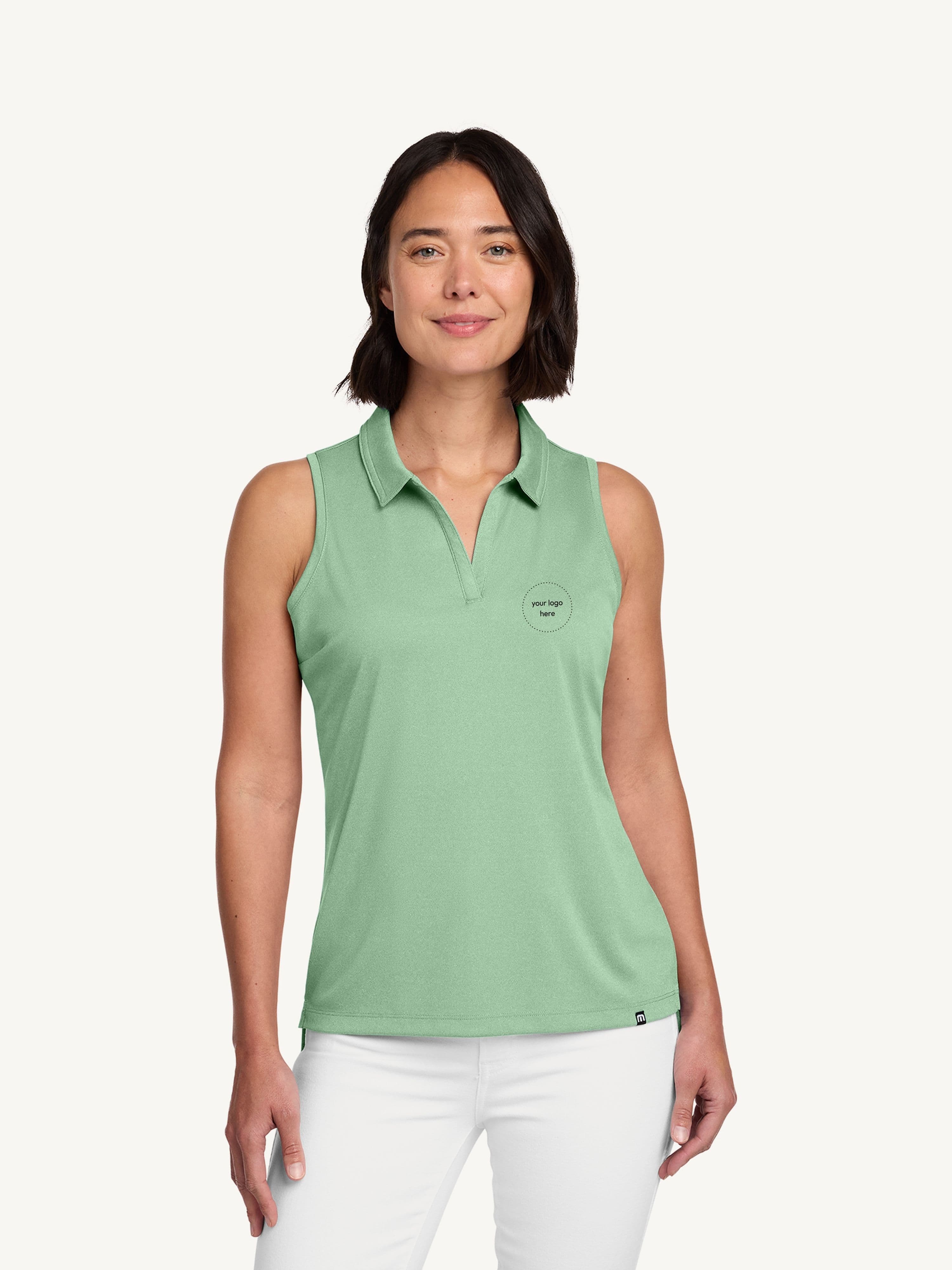 TravisMathew Women's Coto Performance Sleeveless Polo