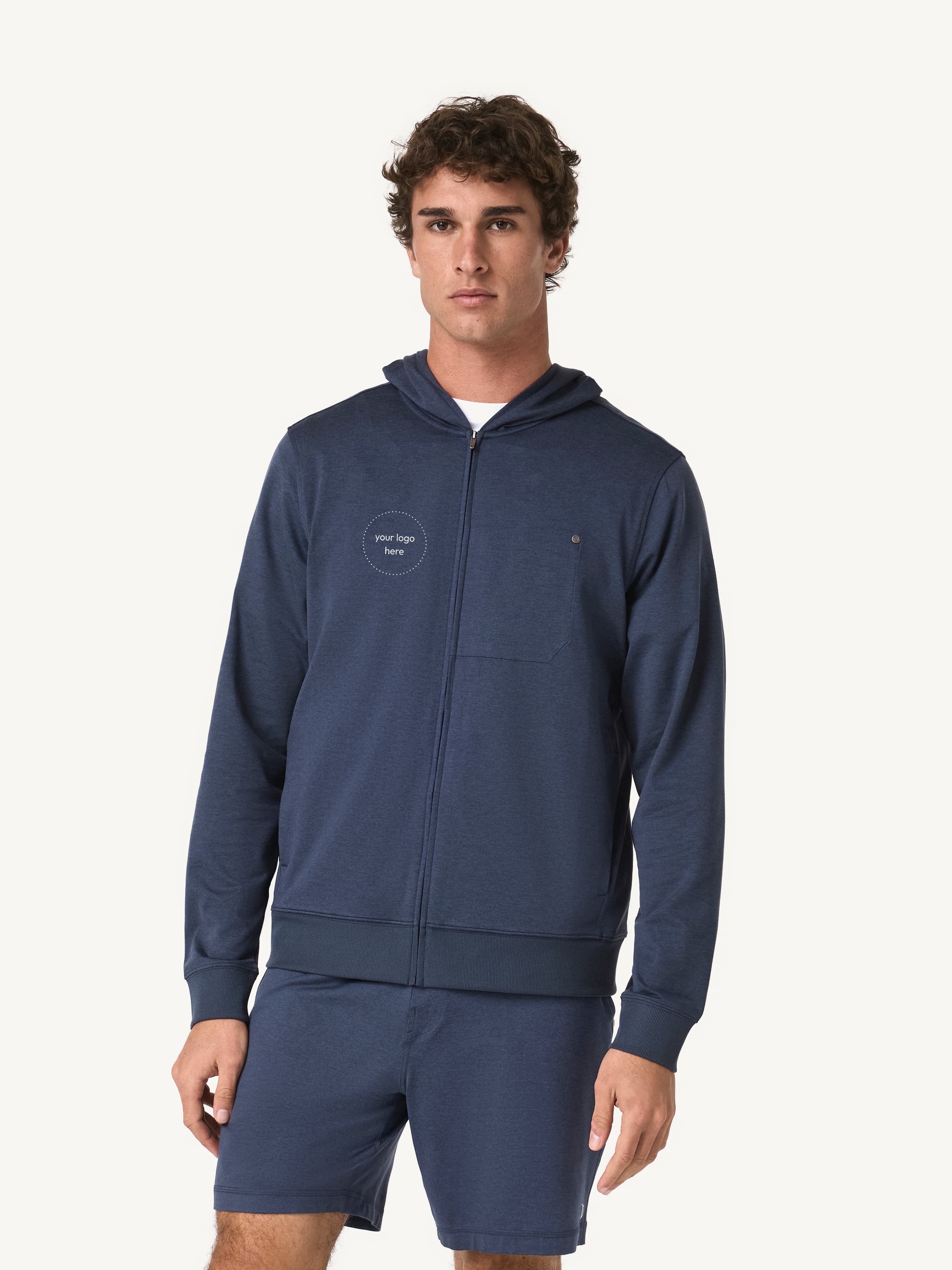 Vuori Men's Ponto Full-Zip Hoodie