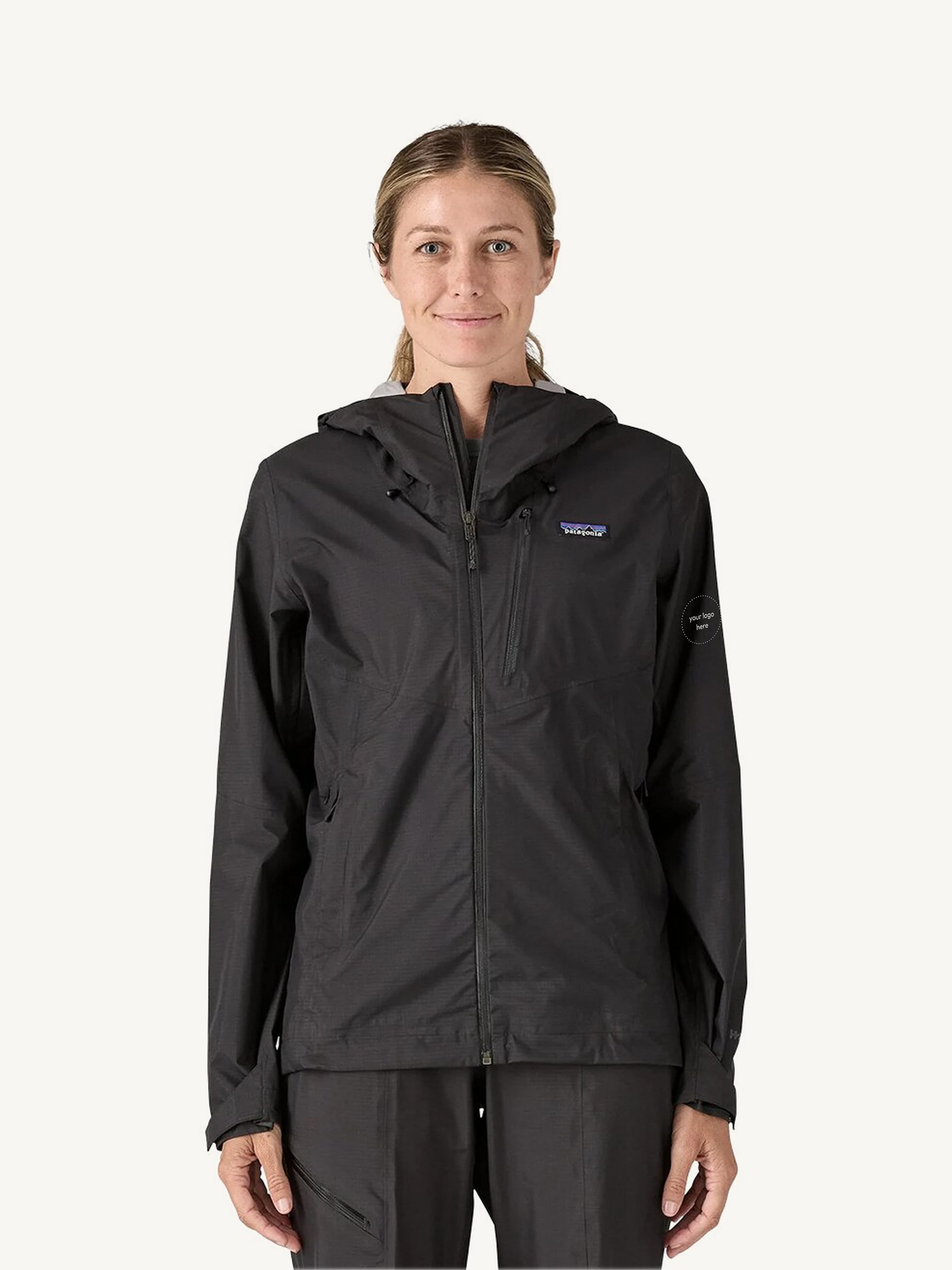 Patagonia Women's Granite Crest Rain Jacket with a custom logo