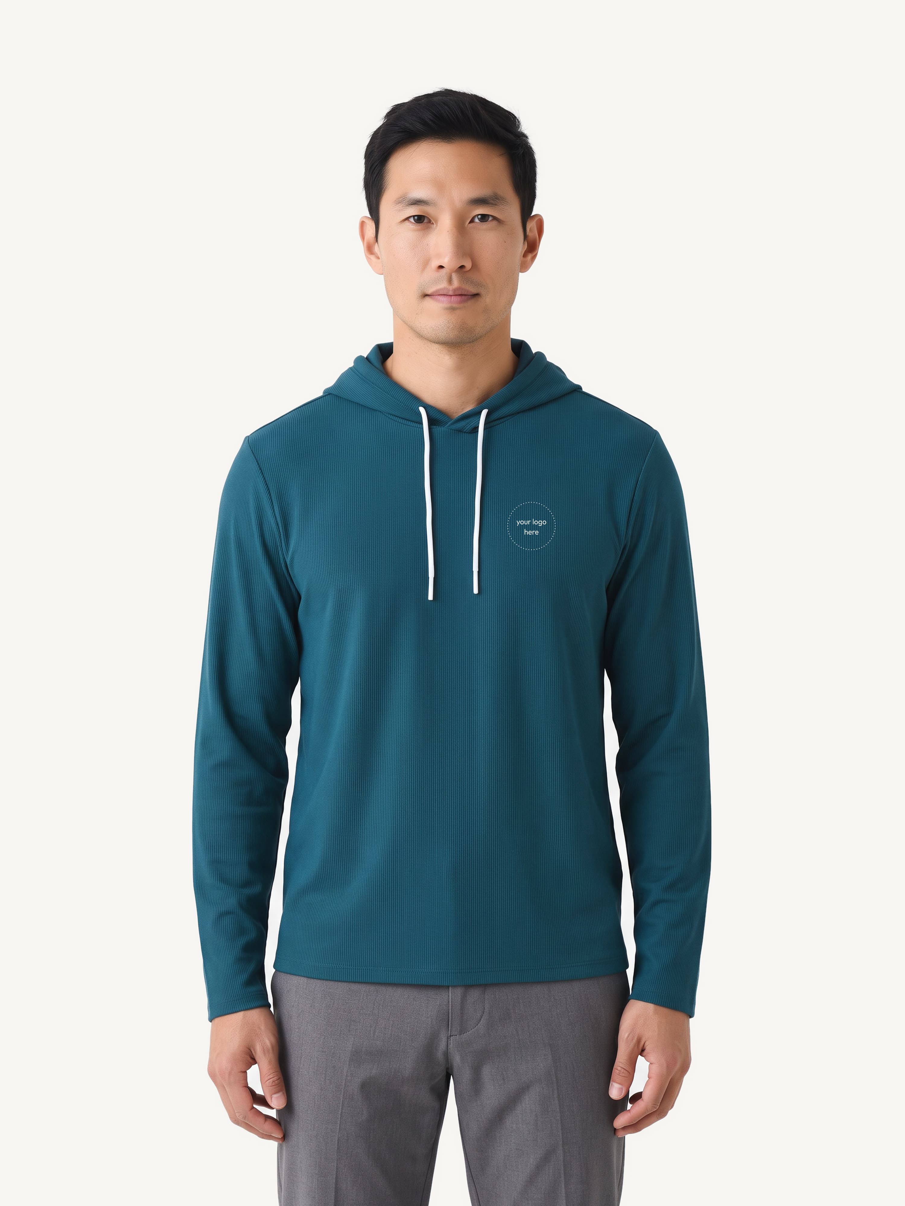 Johnnie-O Men's Hoppin Hoodie with a custom logo