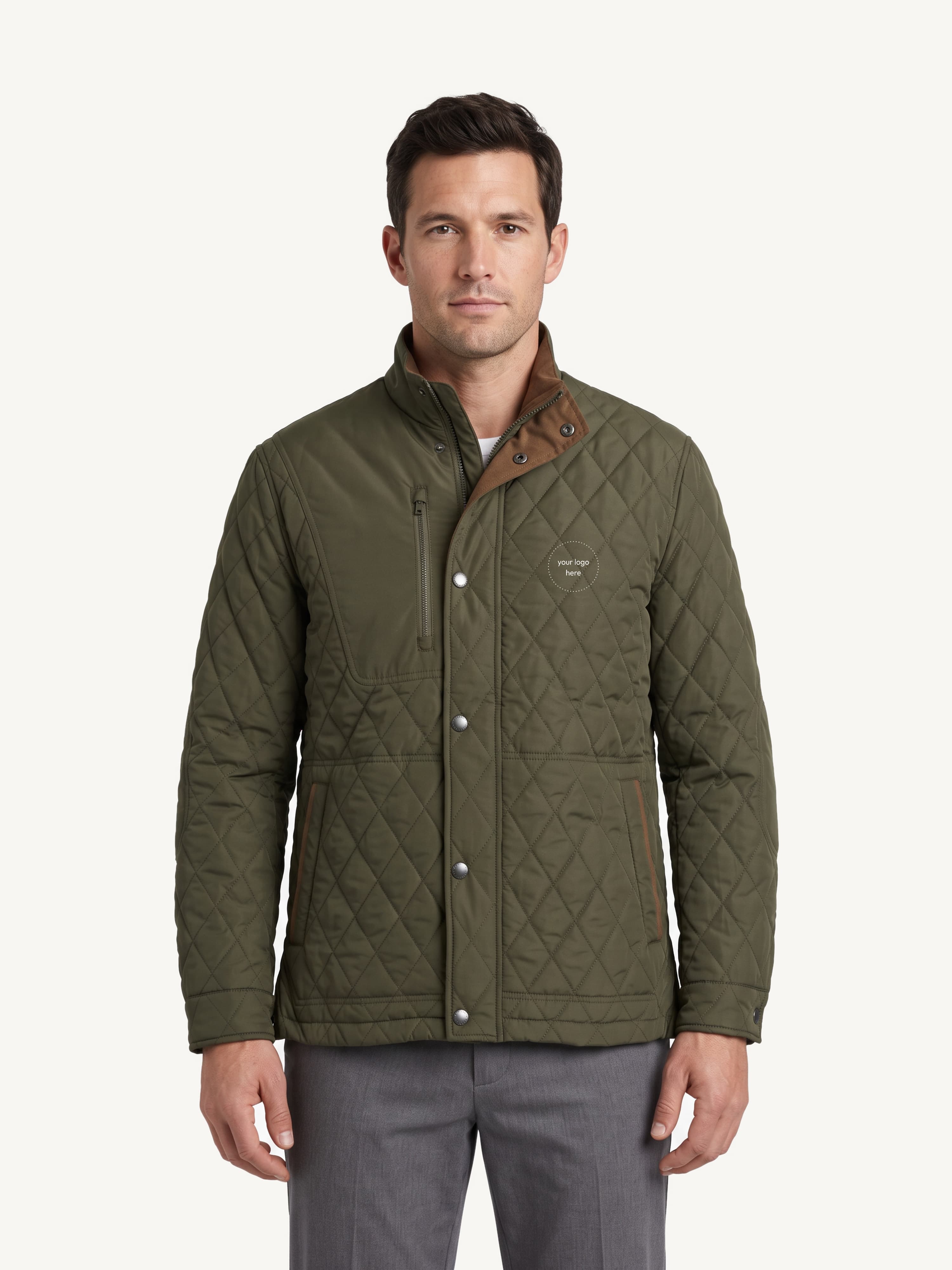 Johnnie-O Men's Juno Quilted Barn Jacket