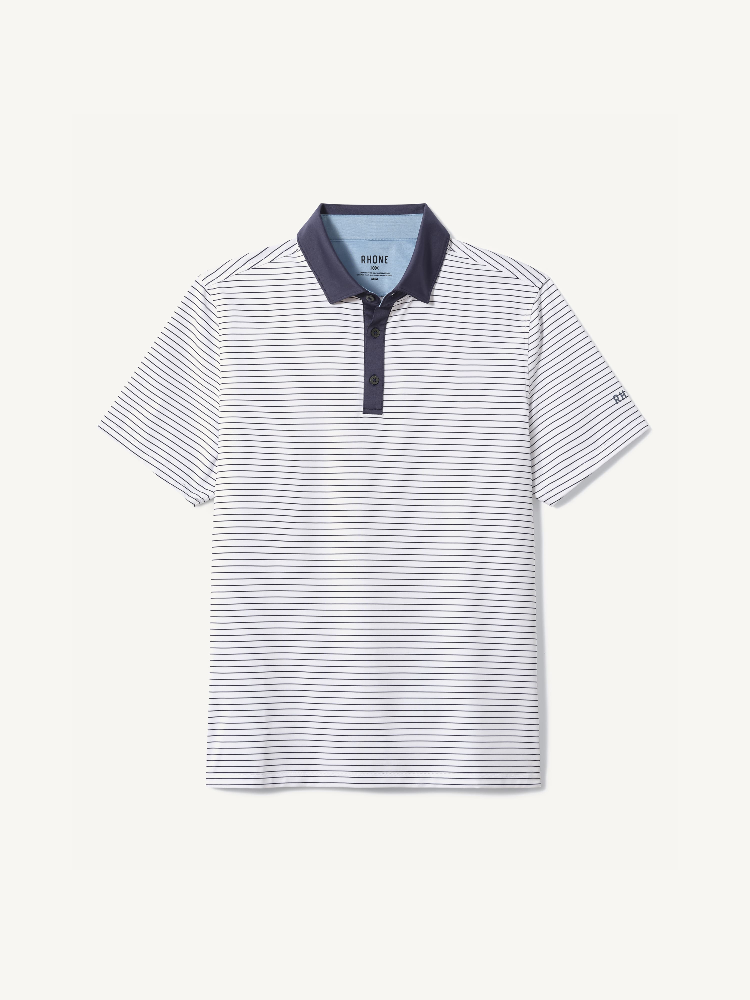 Rhone Men's Golf Sport Stripe Polo