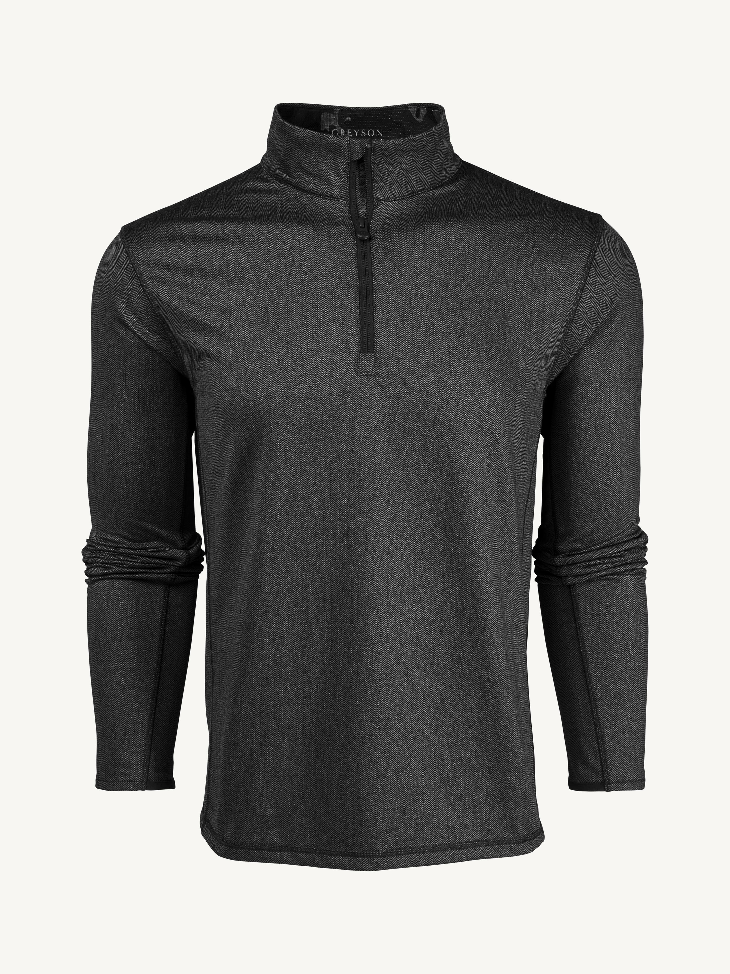 Greyson Men's Colorado Herringbone Quarter-Zip