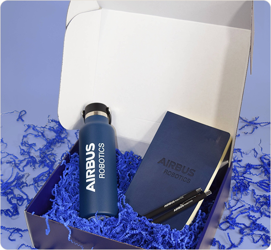 Premium branded merch pack