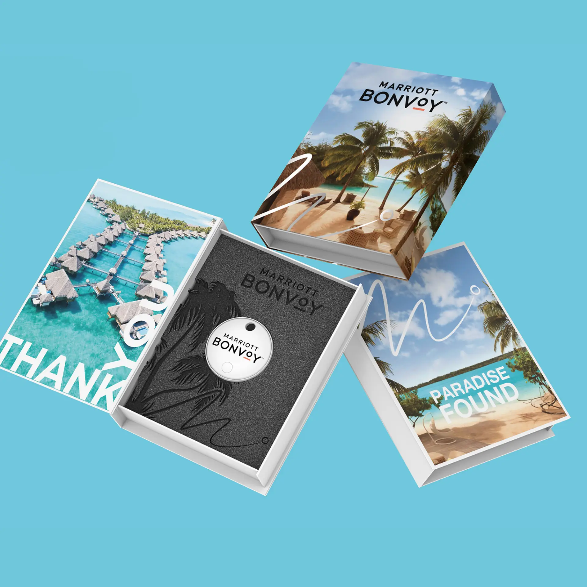 Marriott Bonvoy Paradise Found Reserve gift box