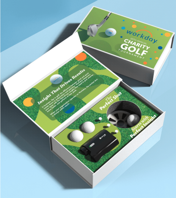 Workday charity golf tournament Reserve box
